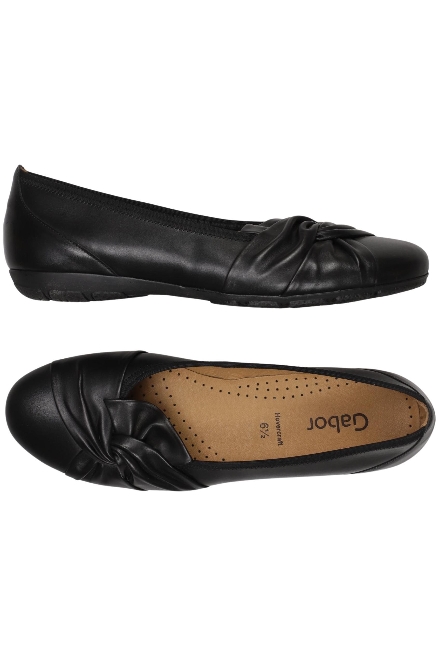 

Gabor Damen Halbschuh, schwarz, Gr. 6.5