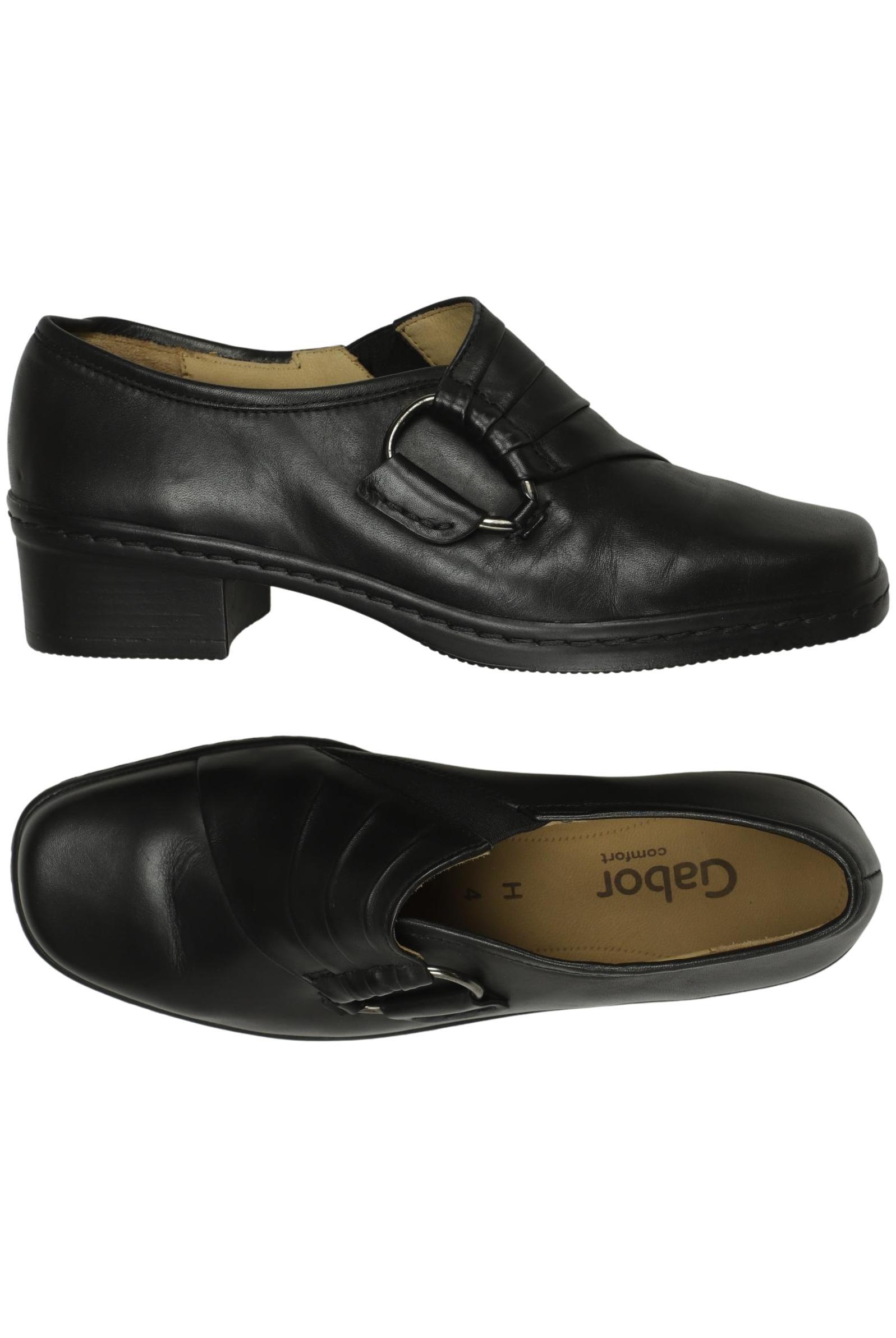 

Gabor Damen Halbschuh, schwarz, Gr. 4