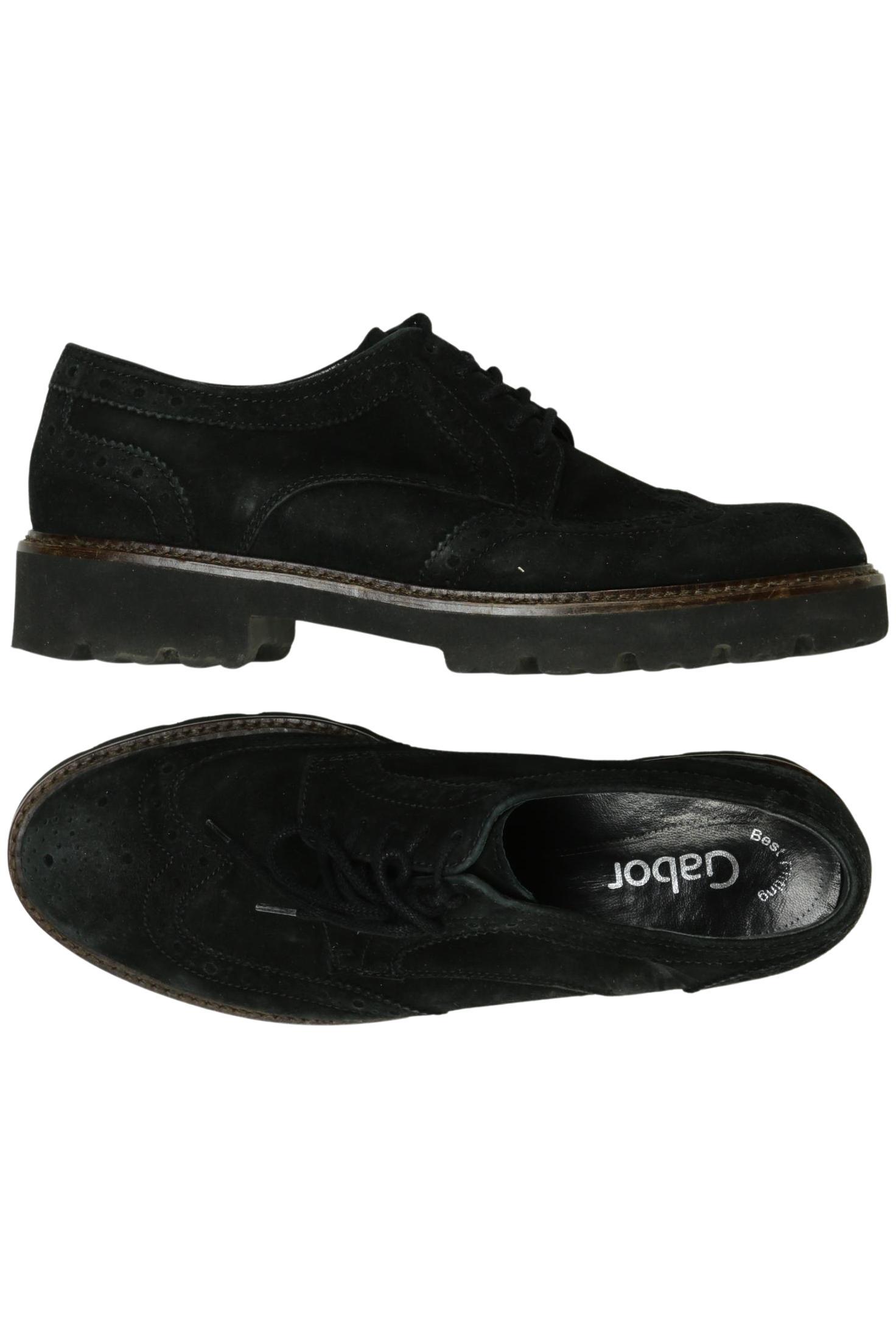 

Gabor Damen Halbschuh, schwarz, Gr. 4