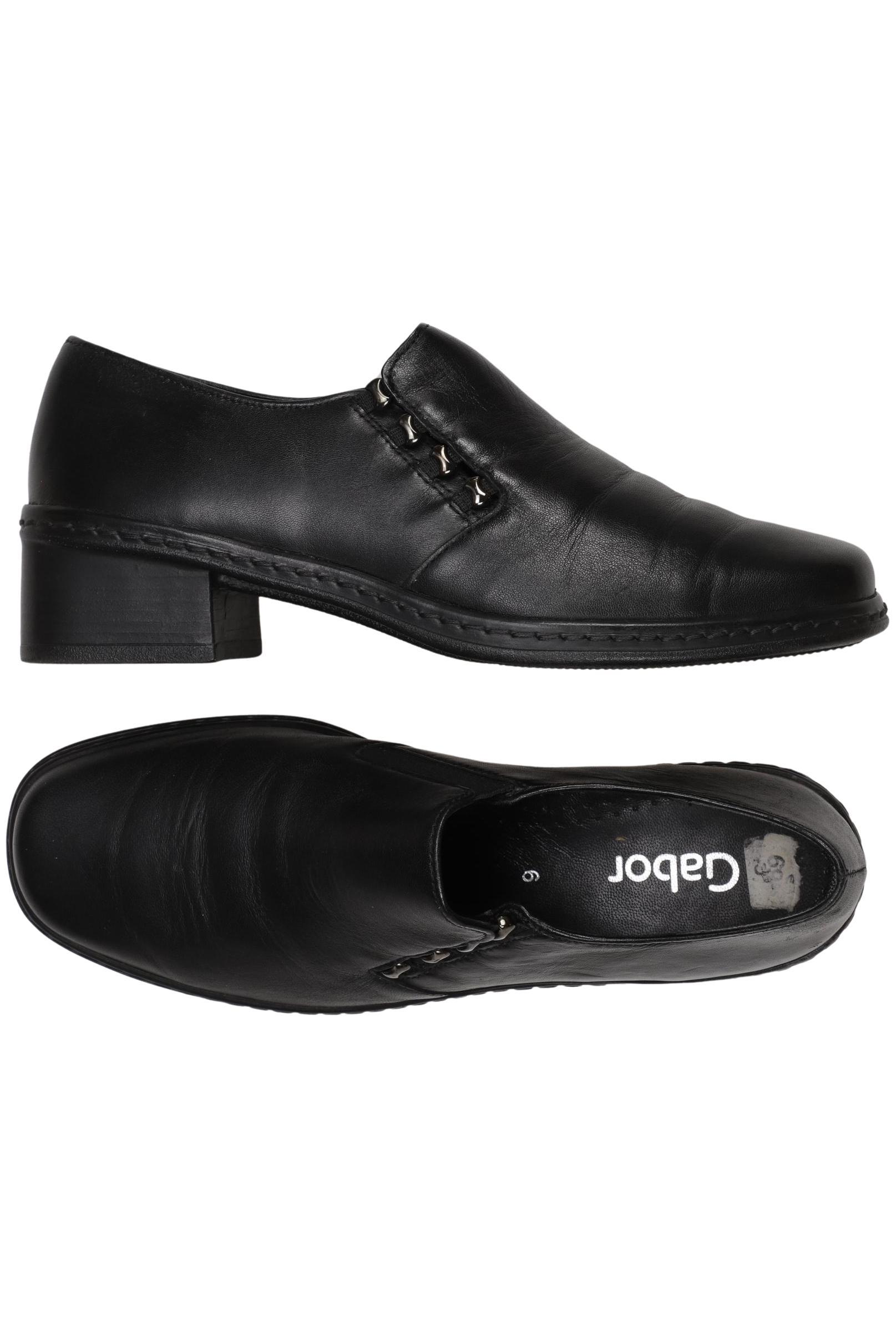 

Gabor Damen Halbschuh, schwarz, Gr. 6