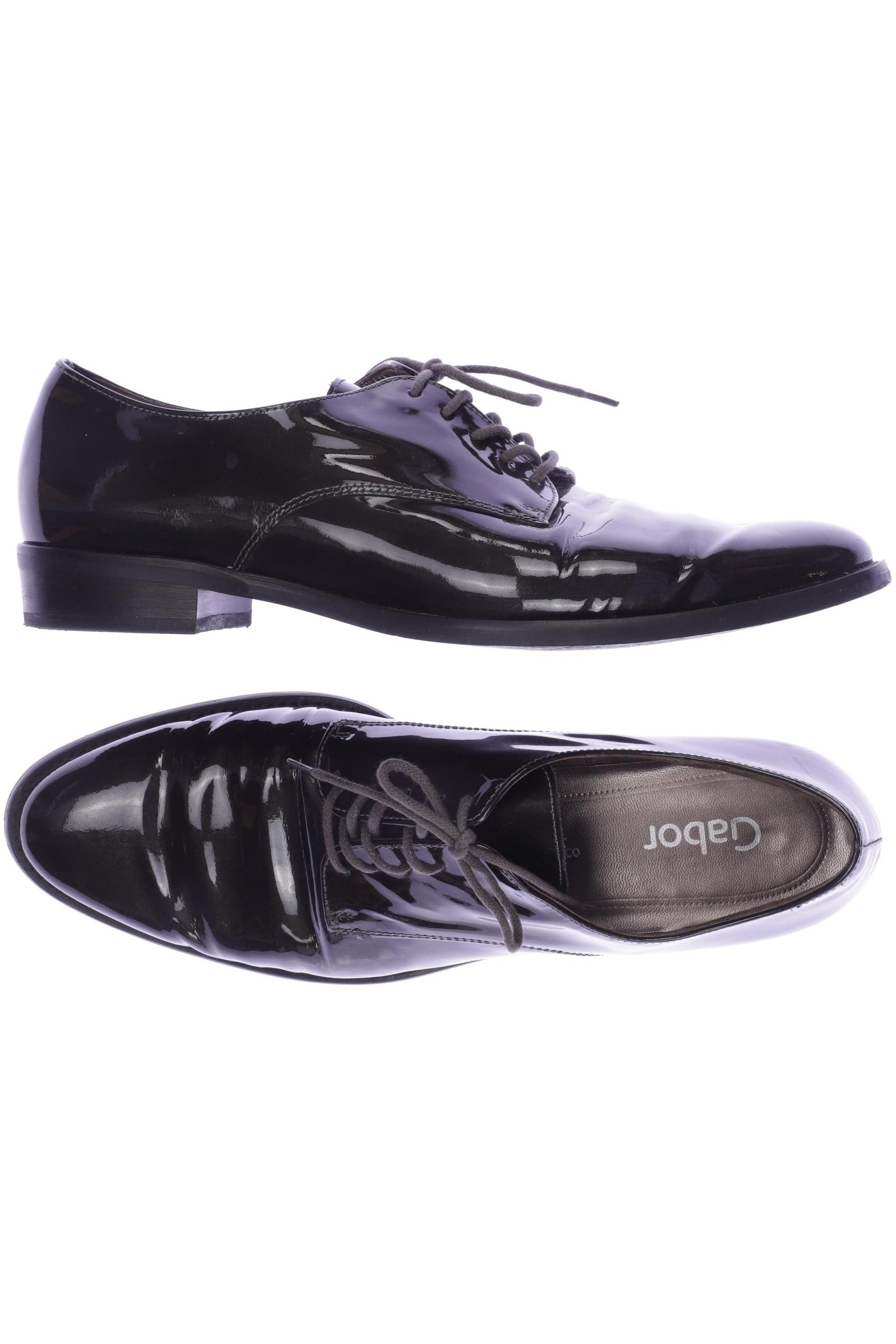 

Gabor Damen Halbschuh, schwarz, Gr. 8