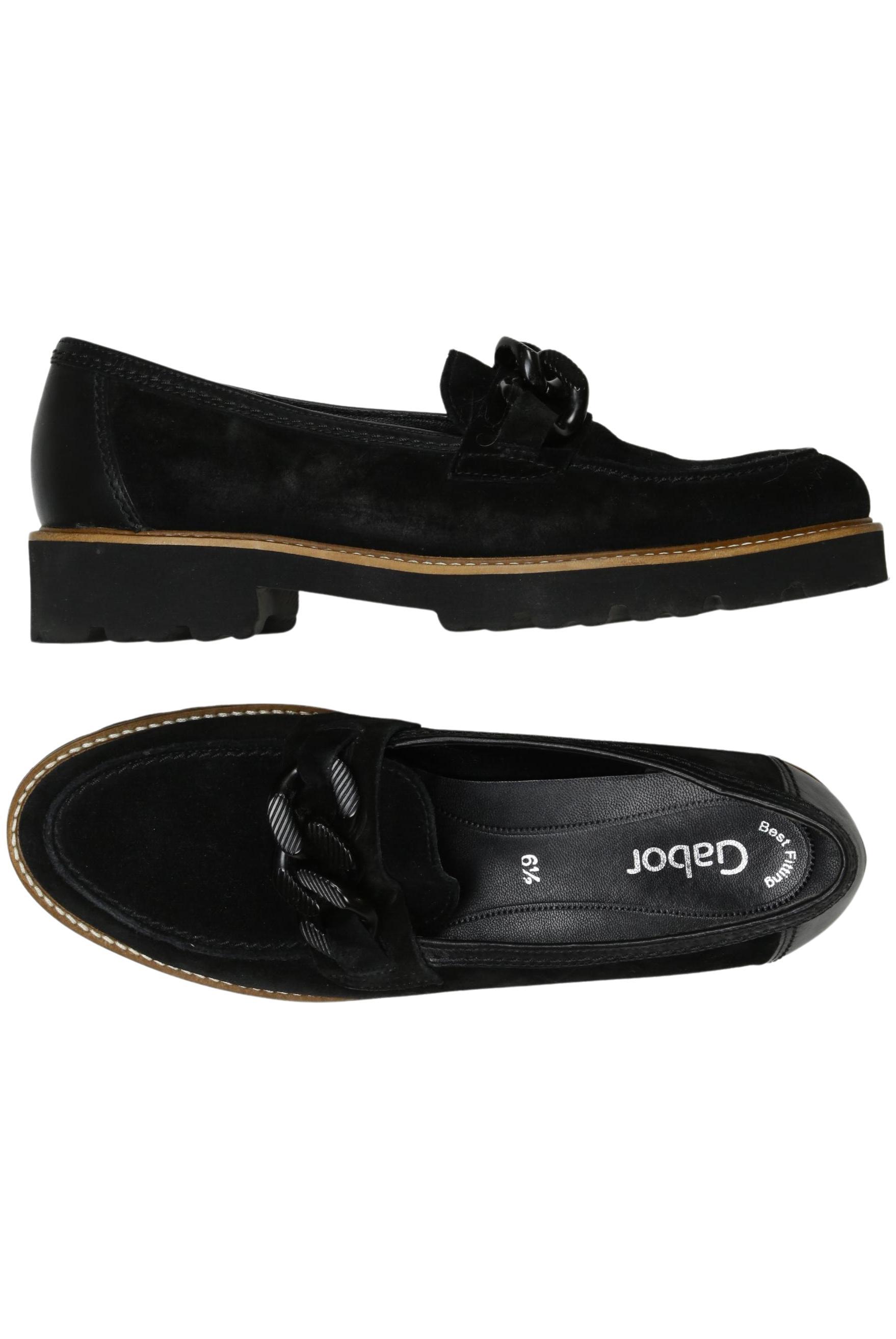 

Gabor Damen Halbschuh, schwarz, Gr. 6.5