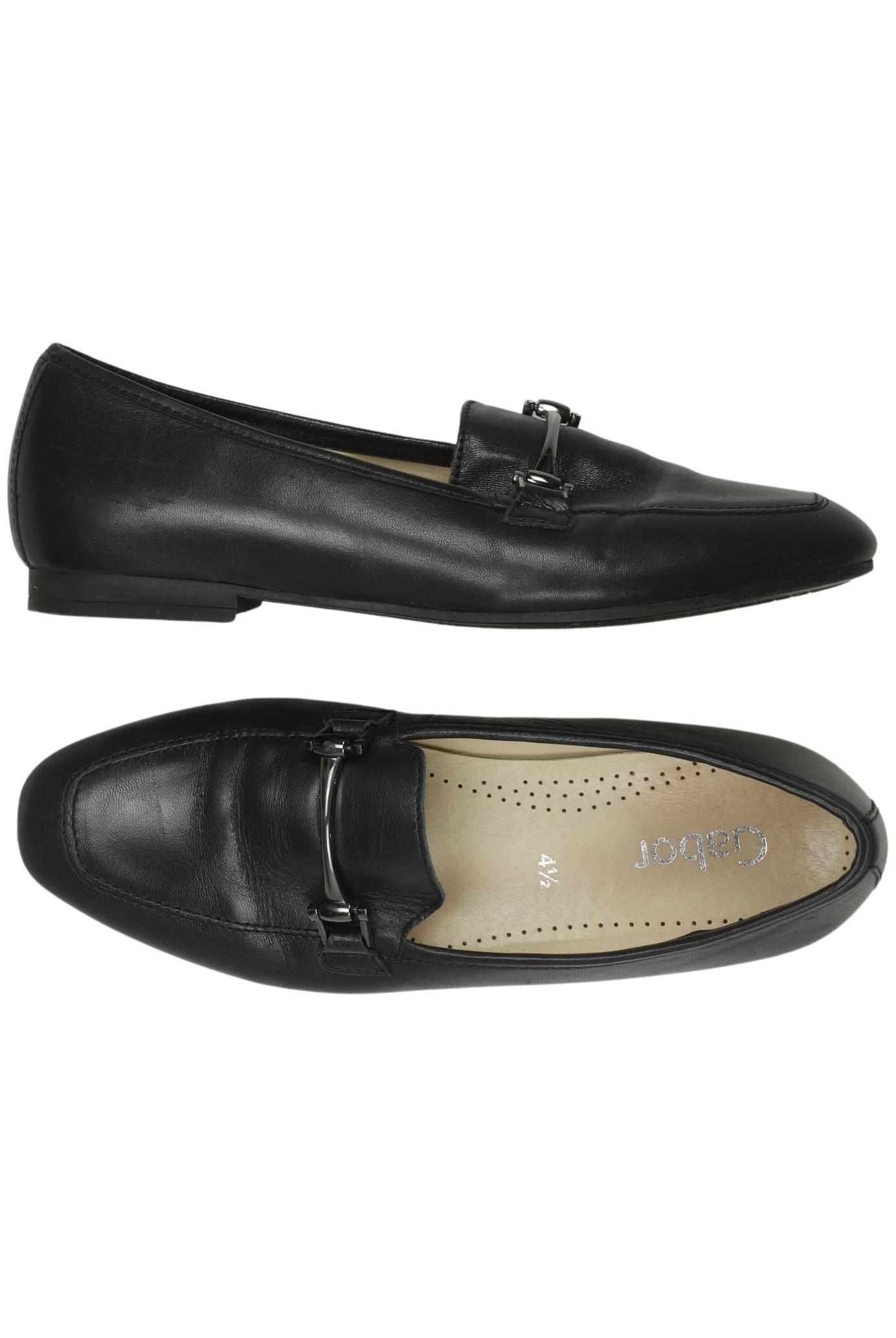 

Gabor Damen Halbschuh, schwarz, Gr. 4.5