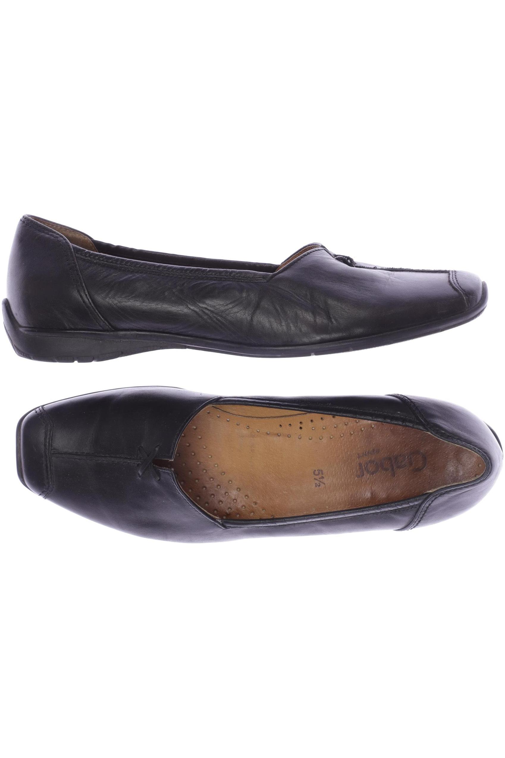 

Gabor Damen Halbschuh, schwarz, Gr. 5.5