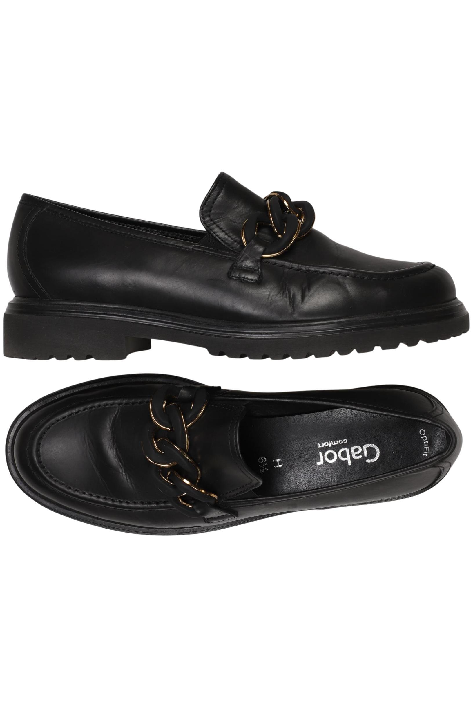 

Gabor Damen Halbschuh, schwarz, Gr. 6.5