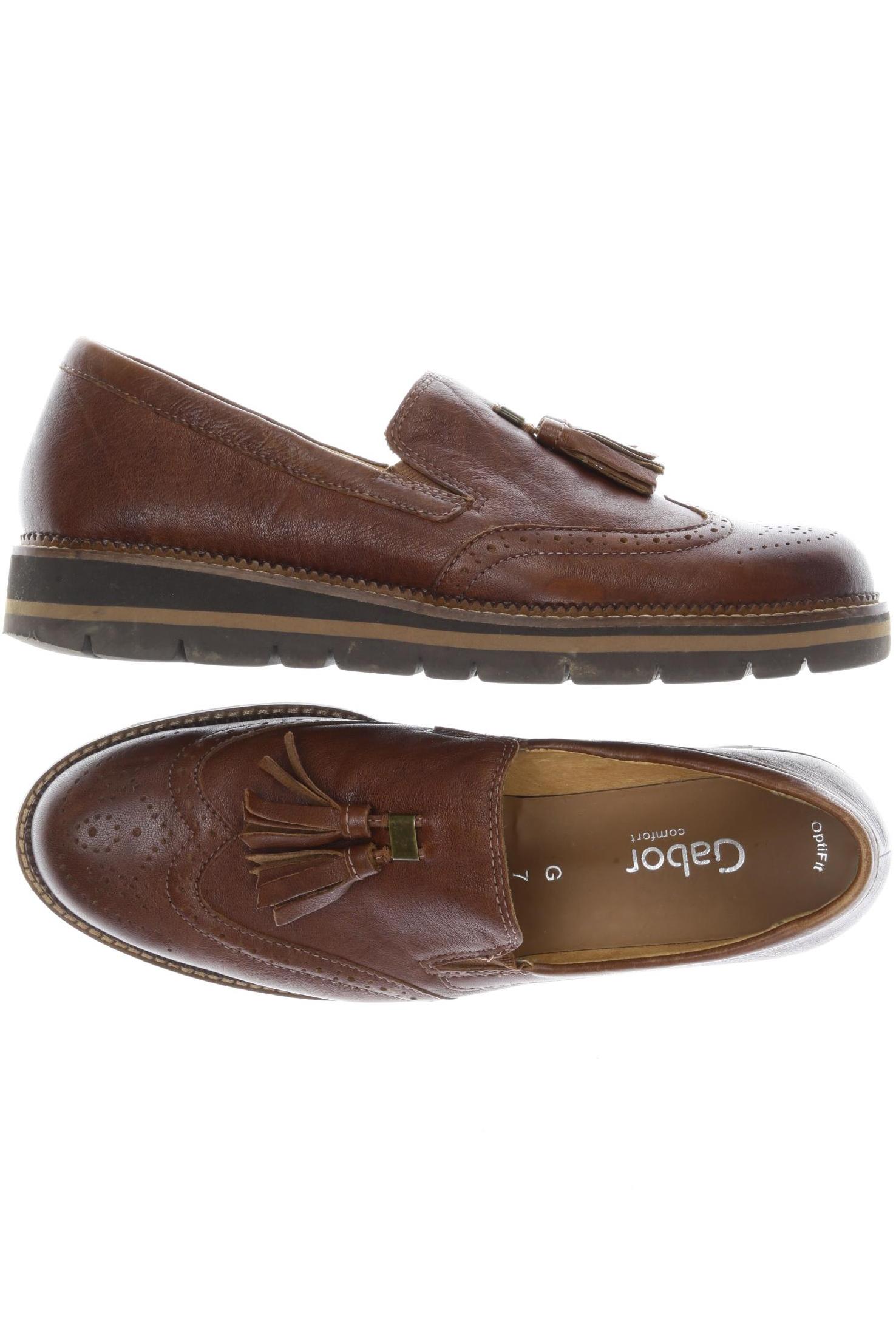 

Gabor Damen Halbschuh, braun, Gr. 7