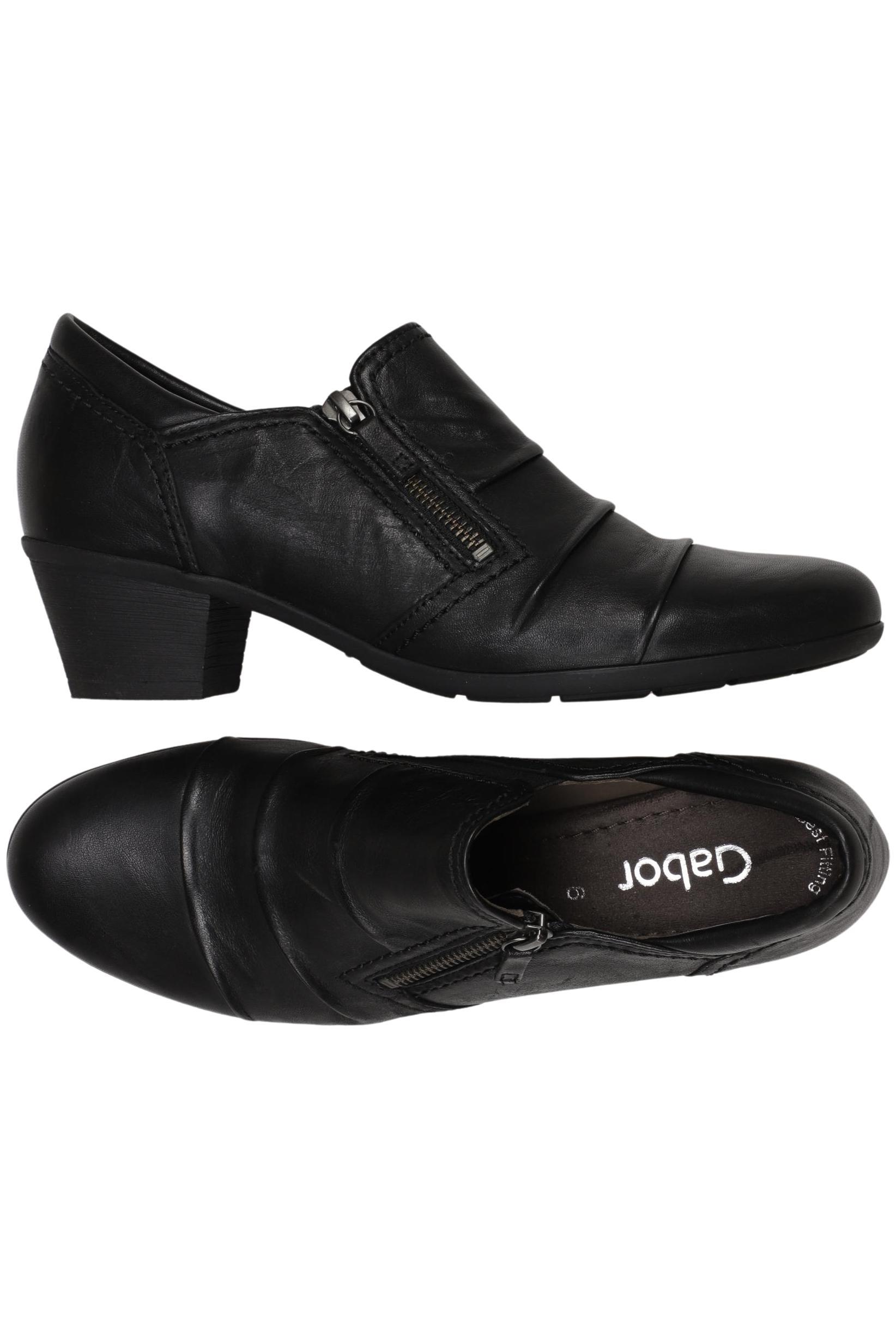 

Gabor Damen Halbschuh, schwarz, Gr. 6