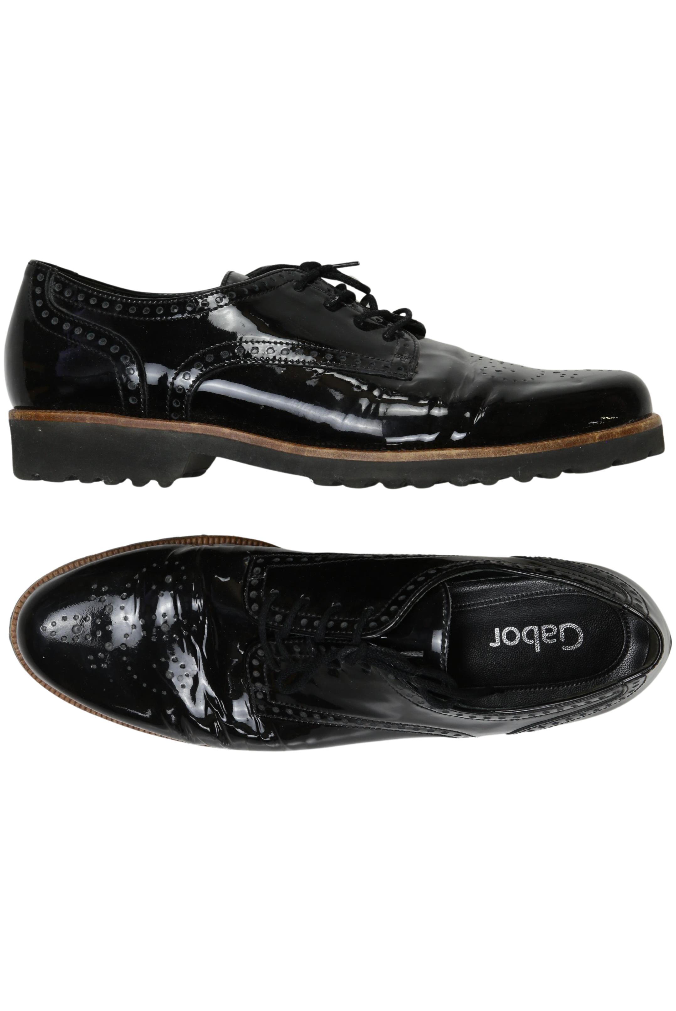 

Gabor Damen Halbschuh, schwarz, Gr. 6.5