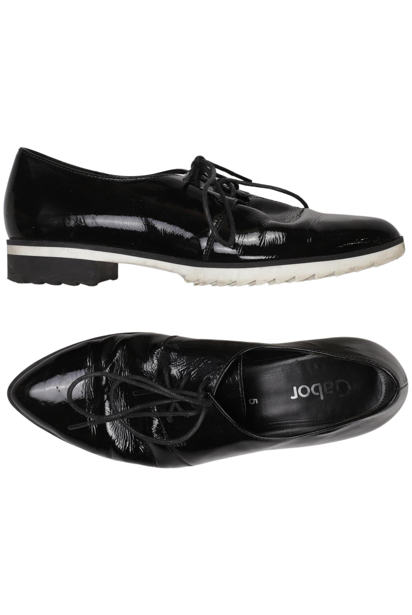 

Gabor Damen Halbschuh, schwarz, Gr. 5