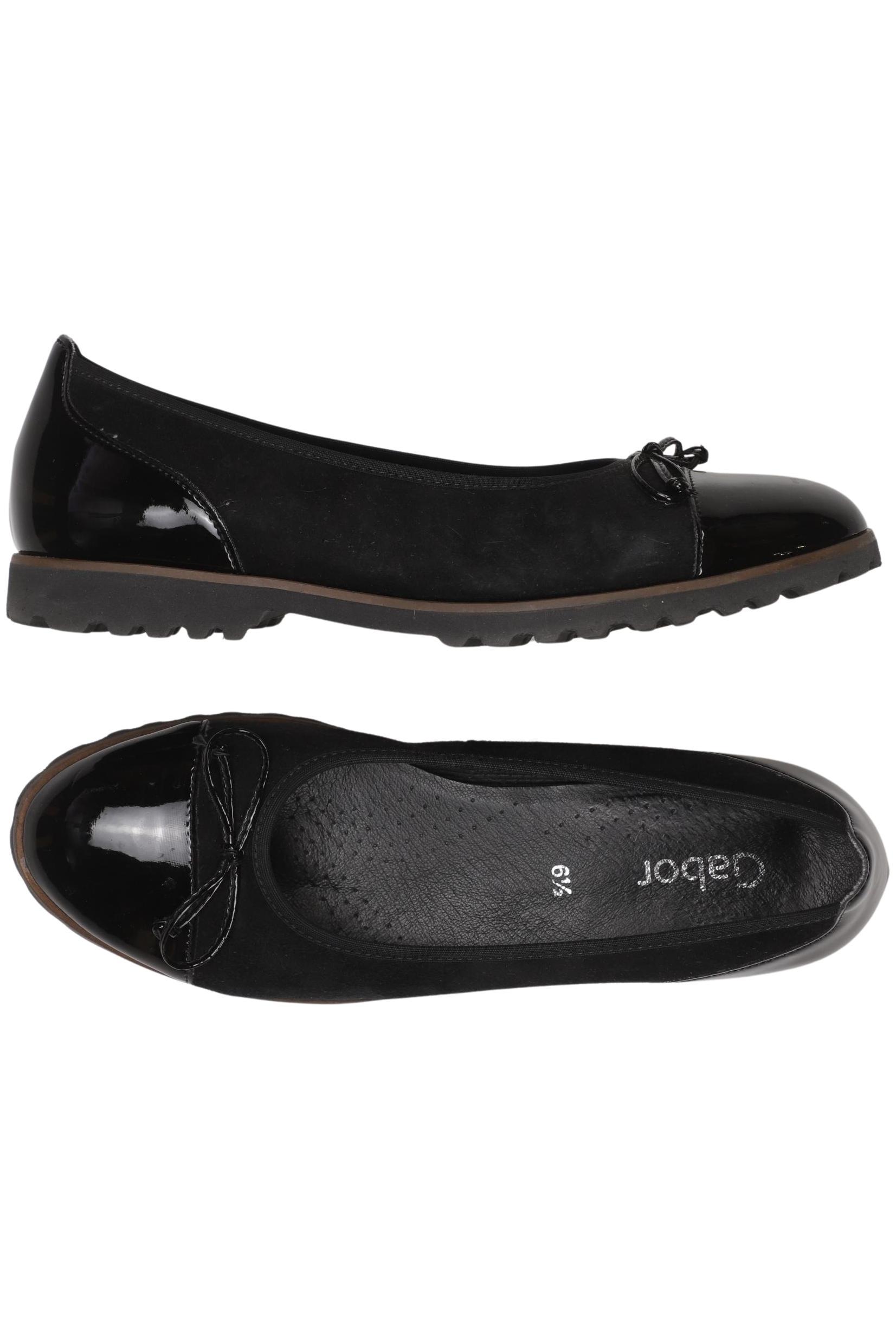 

Gabor Damen Halbschuh, schwarz, Gr. 6.5