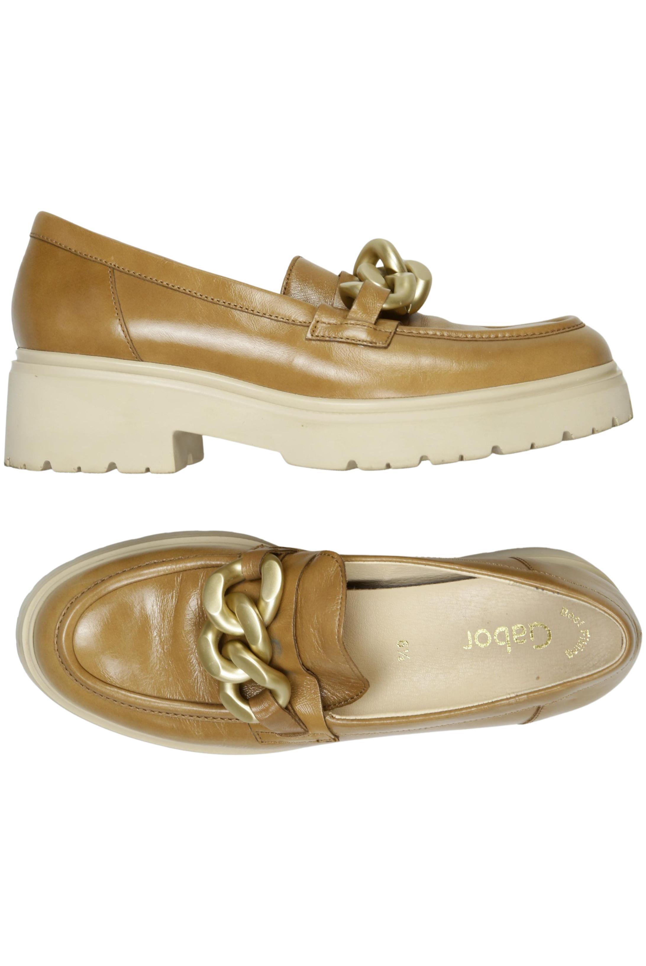 

Gabor Damen Halbschuh, beige, Gr. 6.5