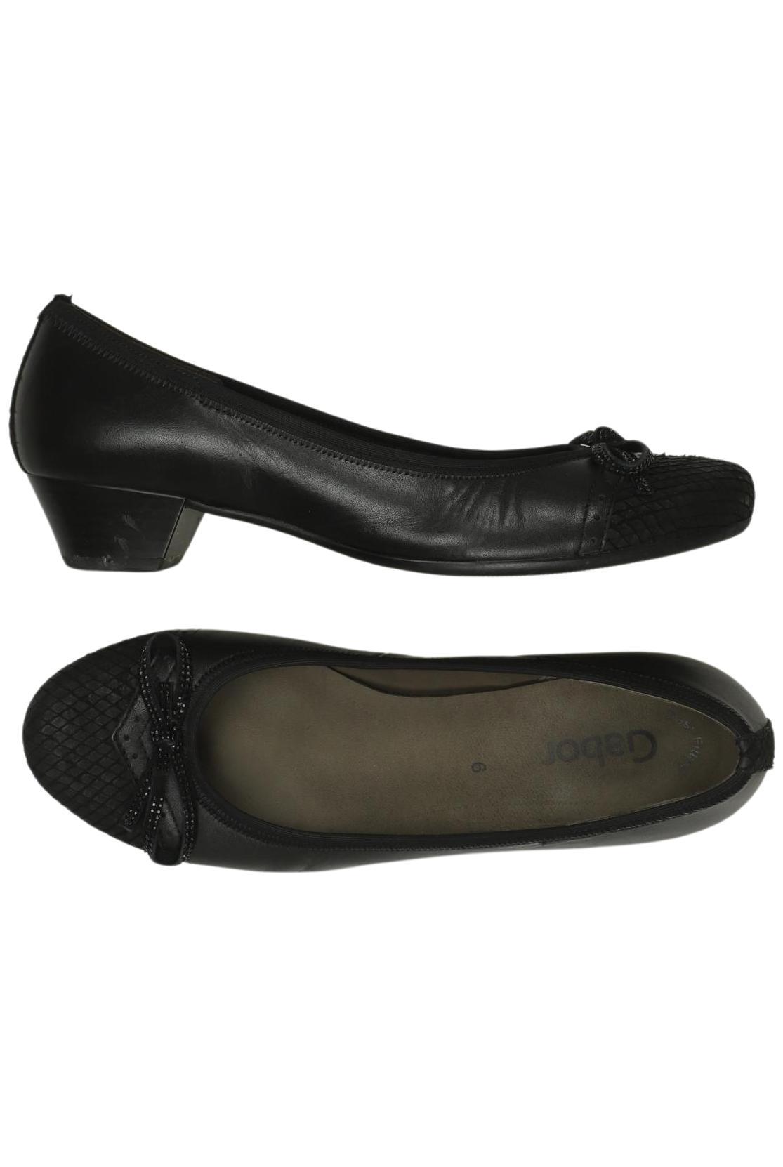 

Gabor Damen Halbschuh, schwarz, Gr. 6