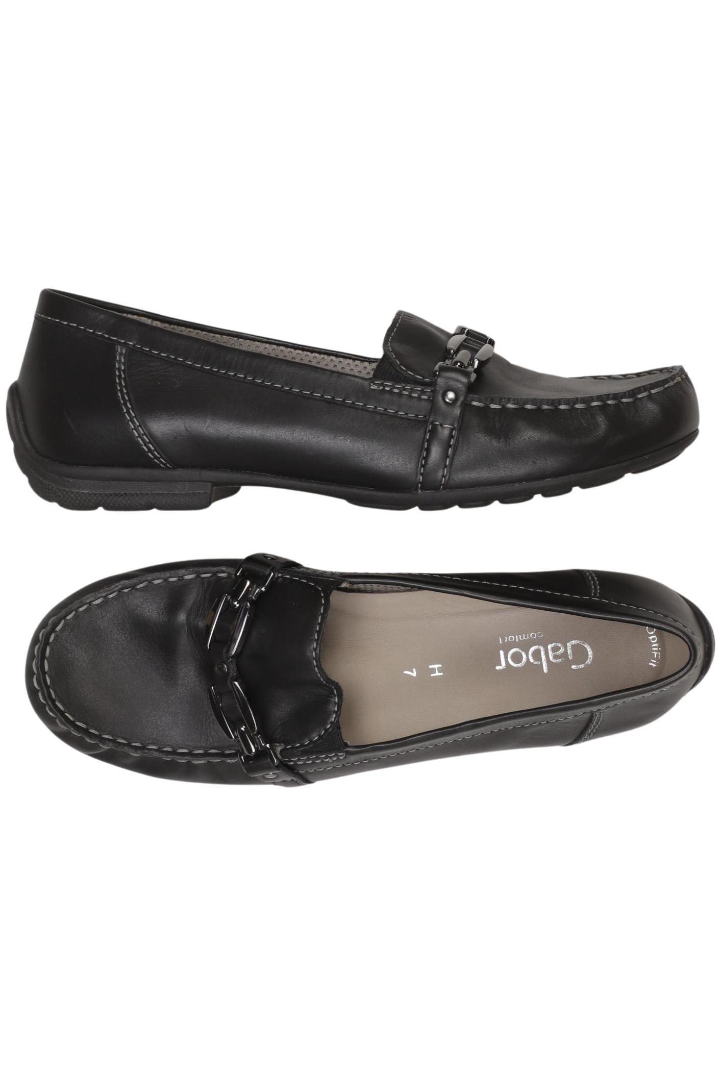 

Gabor Damen Halbschuh, schwarz, Gr. 7