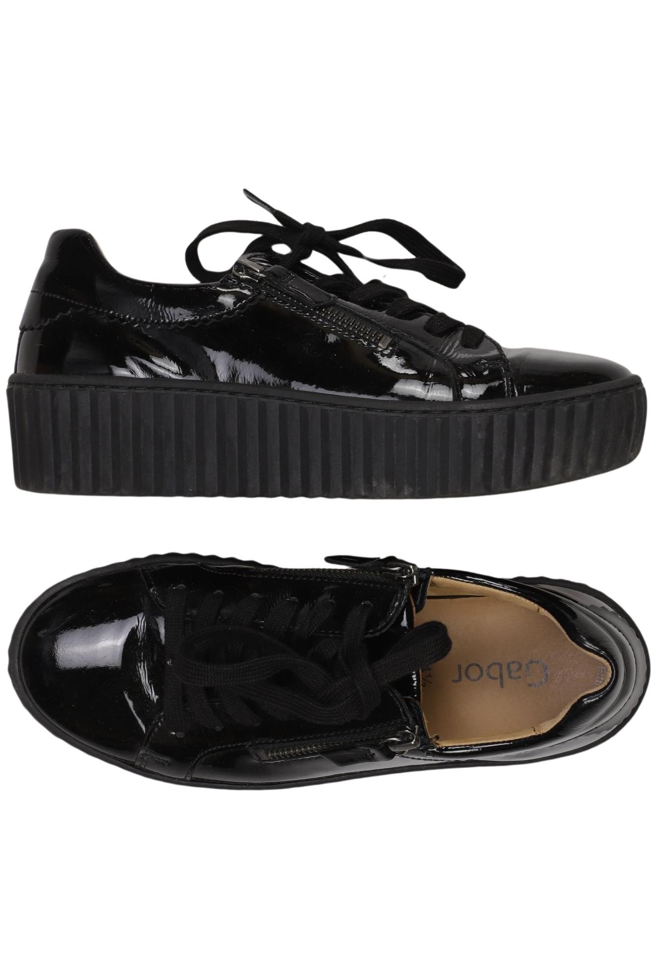 

Gabor Damen Halbschuh, schwarz, Gr. 4.5