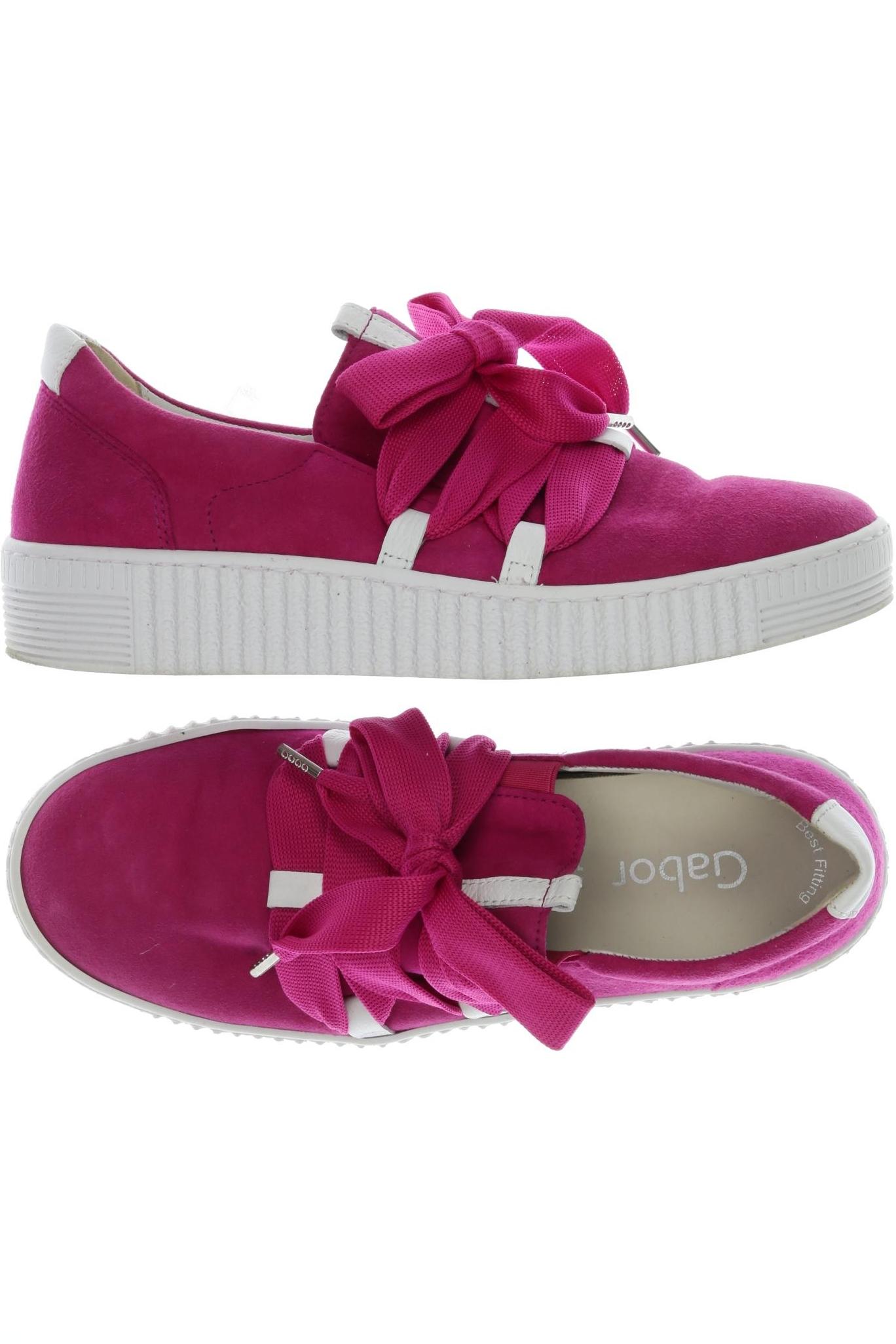 

Gabor Damen Halbschuh, pink, Gr. 4.5