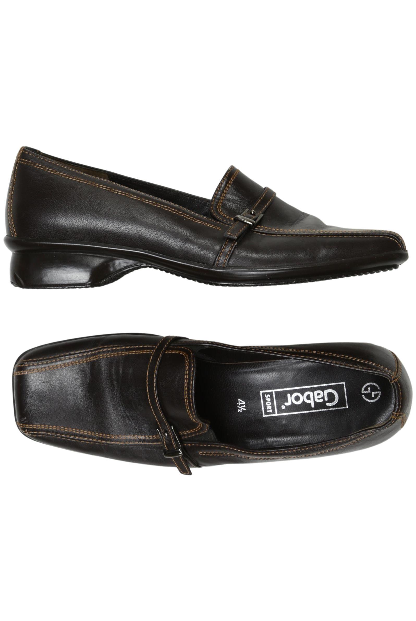 

Gabor Damen Halbschuh, braun, Gr. 4.5