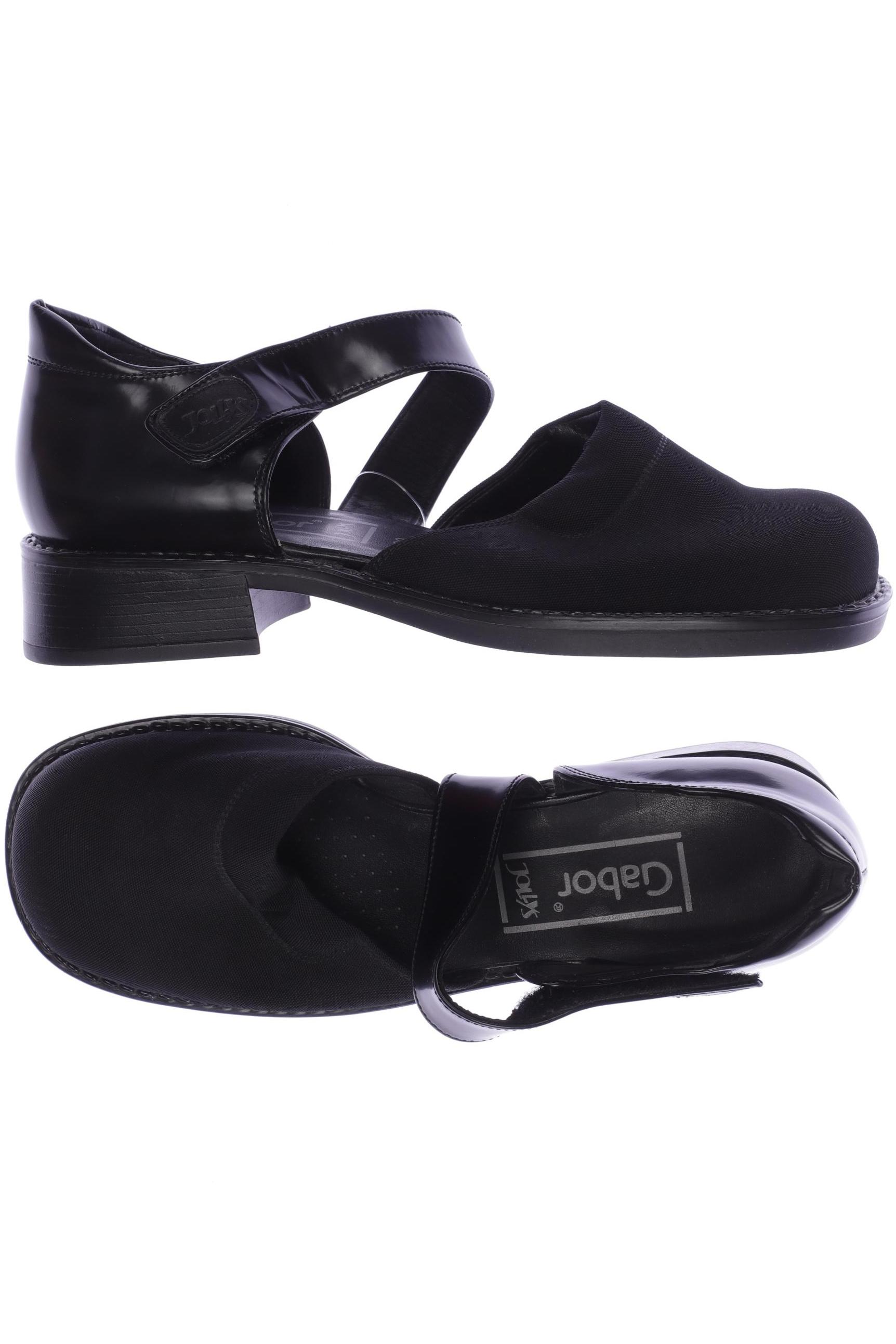 

Gabor Damen Halbschuh, schwarz, Gr. 39