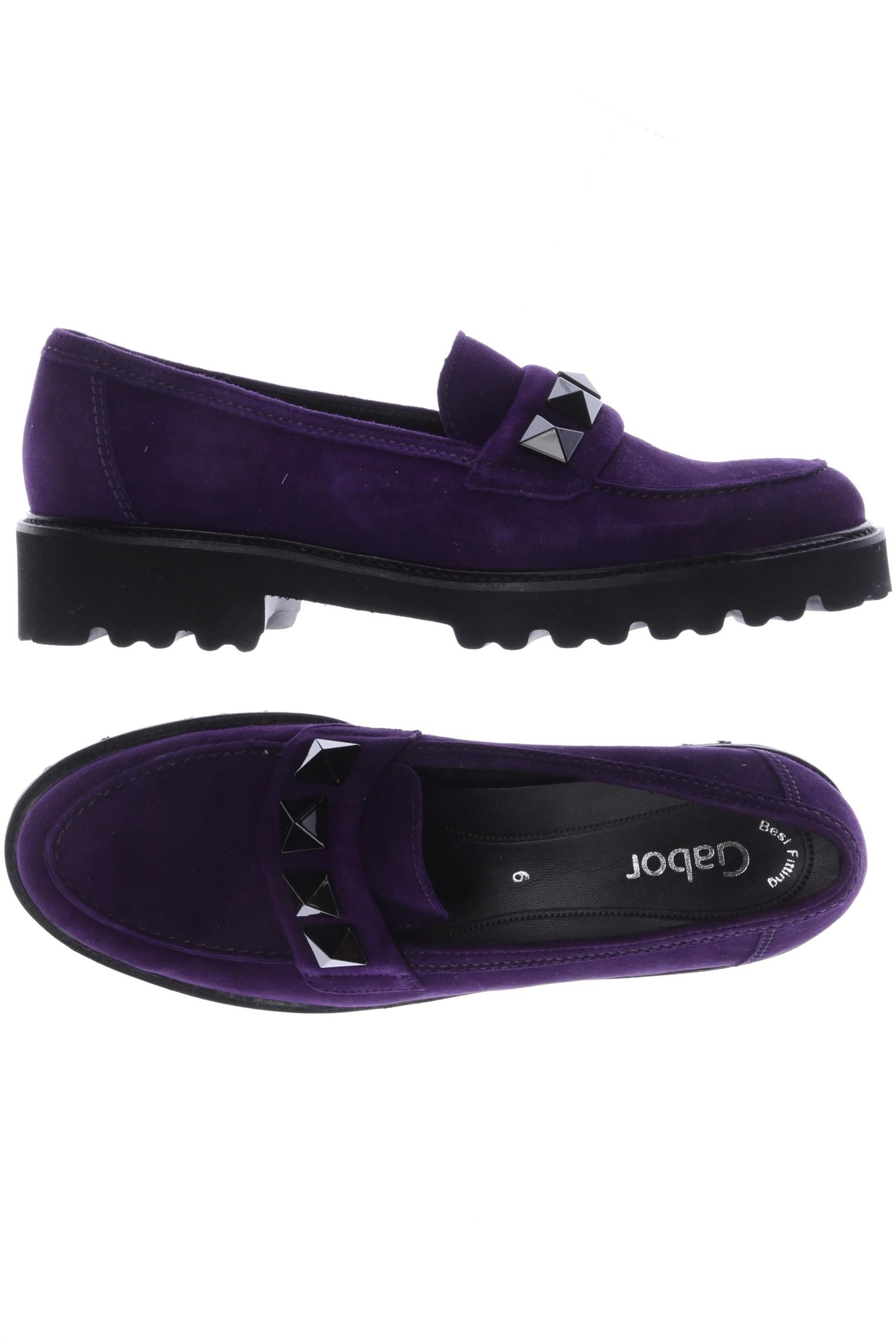 

Gabor Damen Halbschuh, flieder, Gr. 6