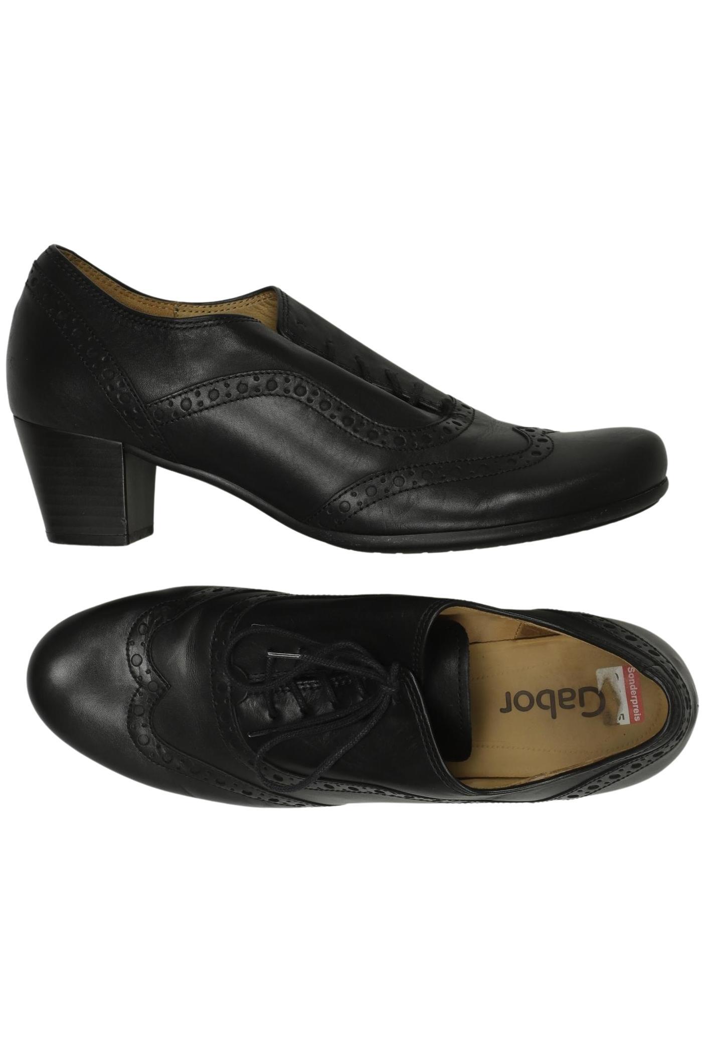 

Gabor Damen Halbschuh, schwarz, Gr. 5