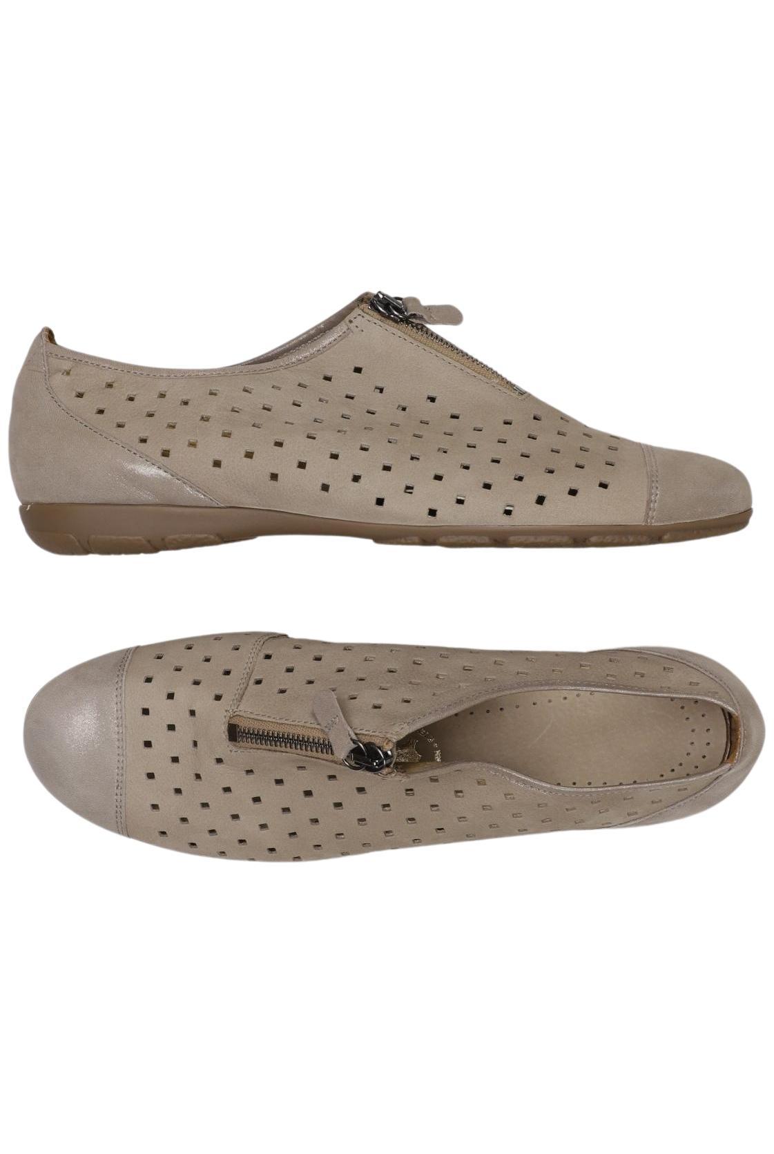 

Gabor Damen Halbschuh, beige, Gr. 7.5