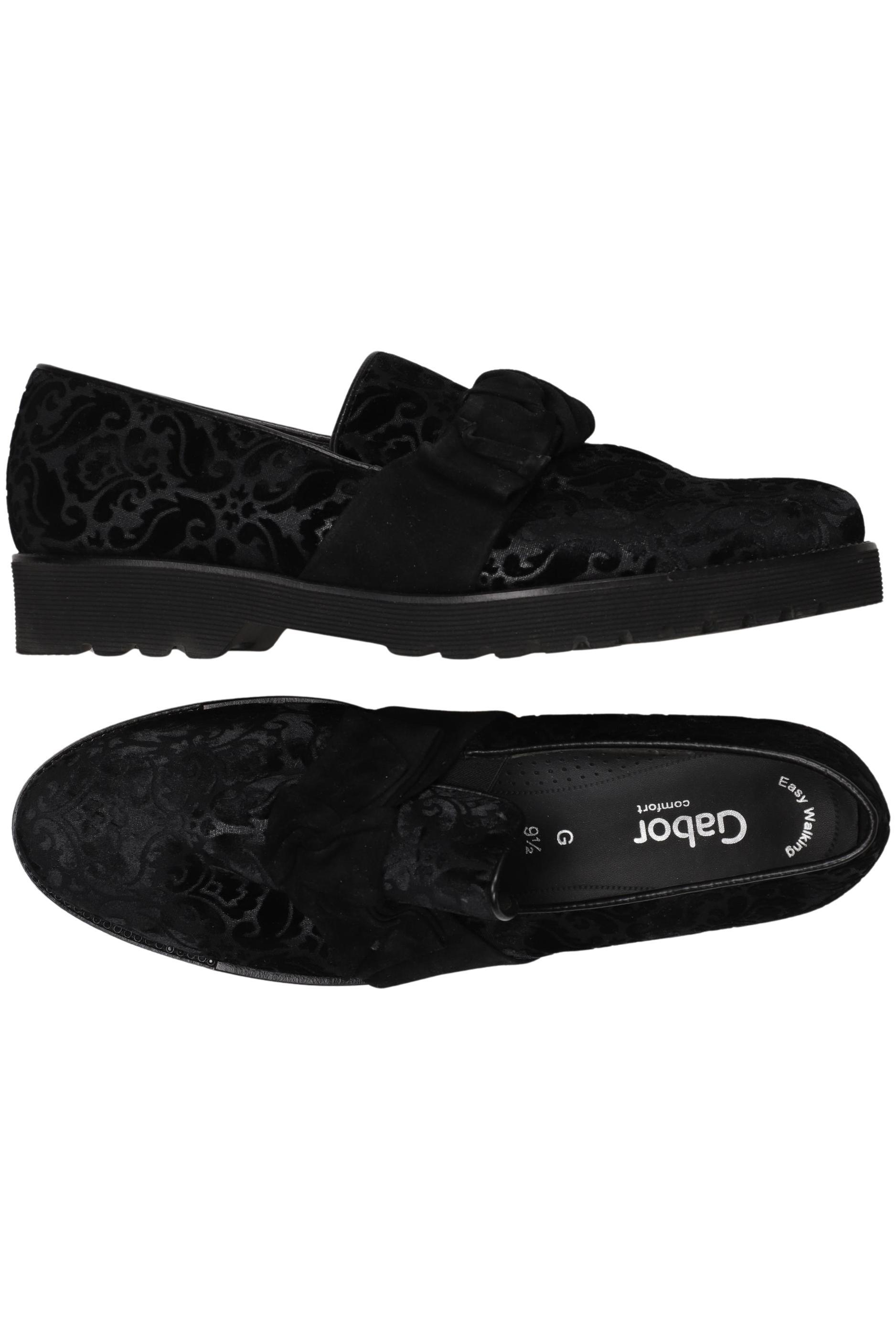 

Gabor Damen Halbschuh, schwarz, Gr. 9.5