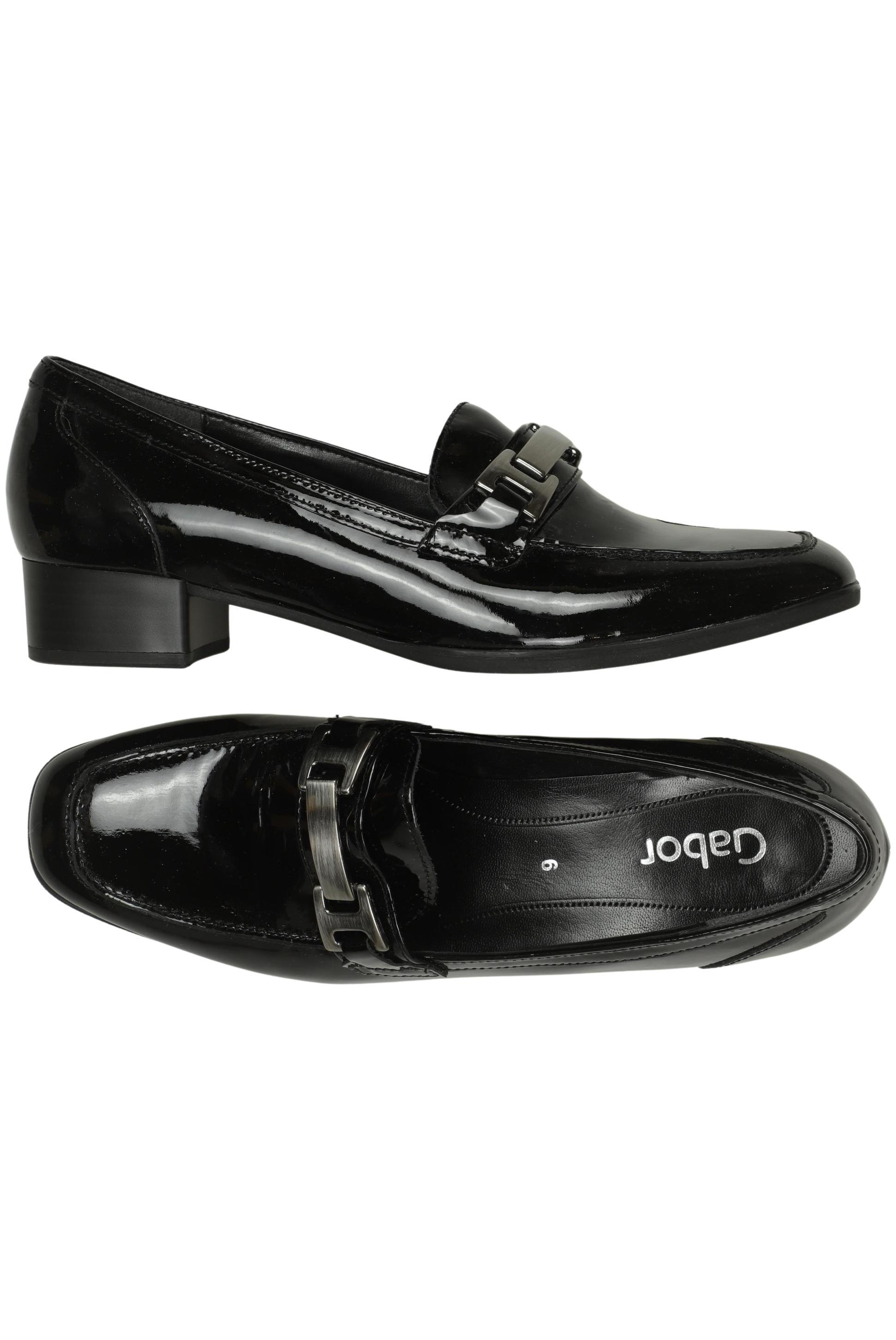 

Gabor Damen Halbschuh, schwarz, Gr. 6