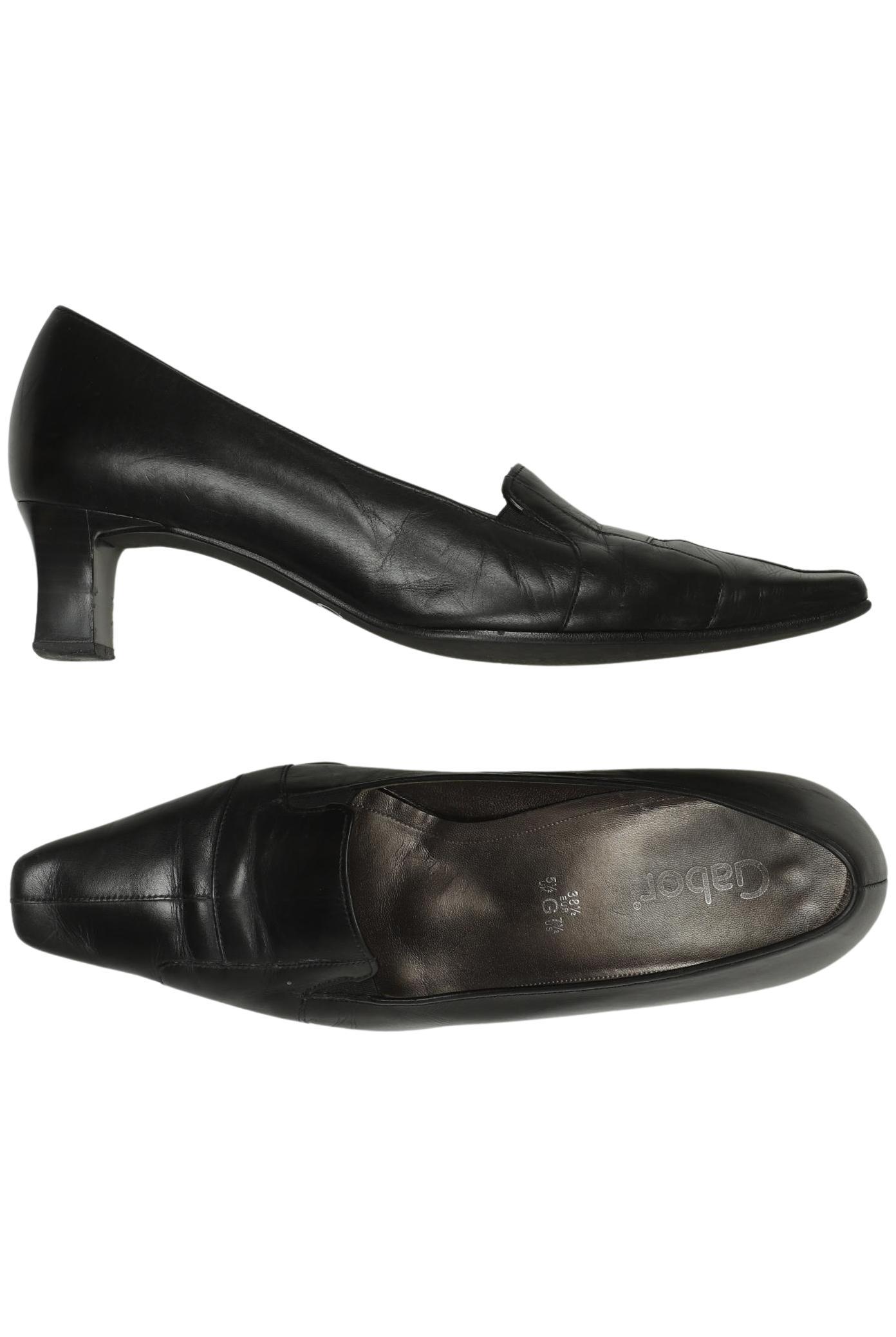 

Gabor Damen Halbschuh, schwarz, Gr. 5.5