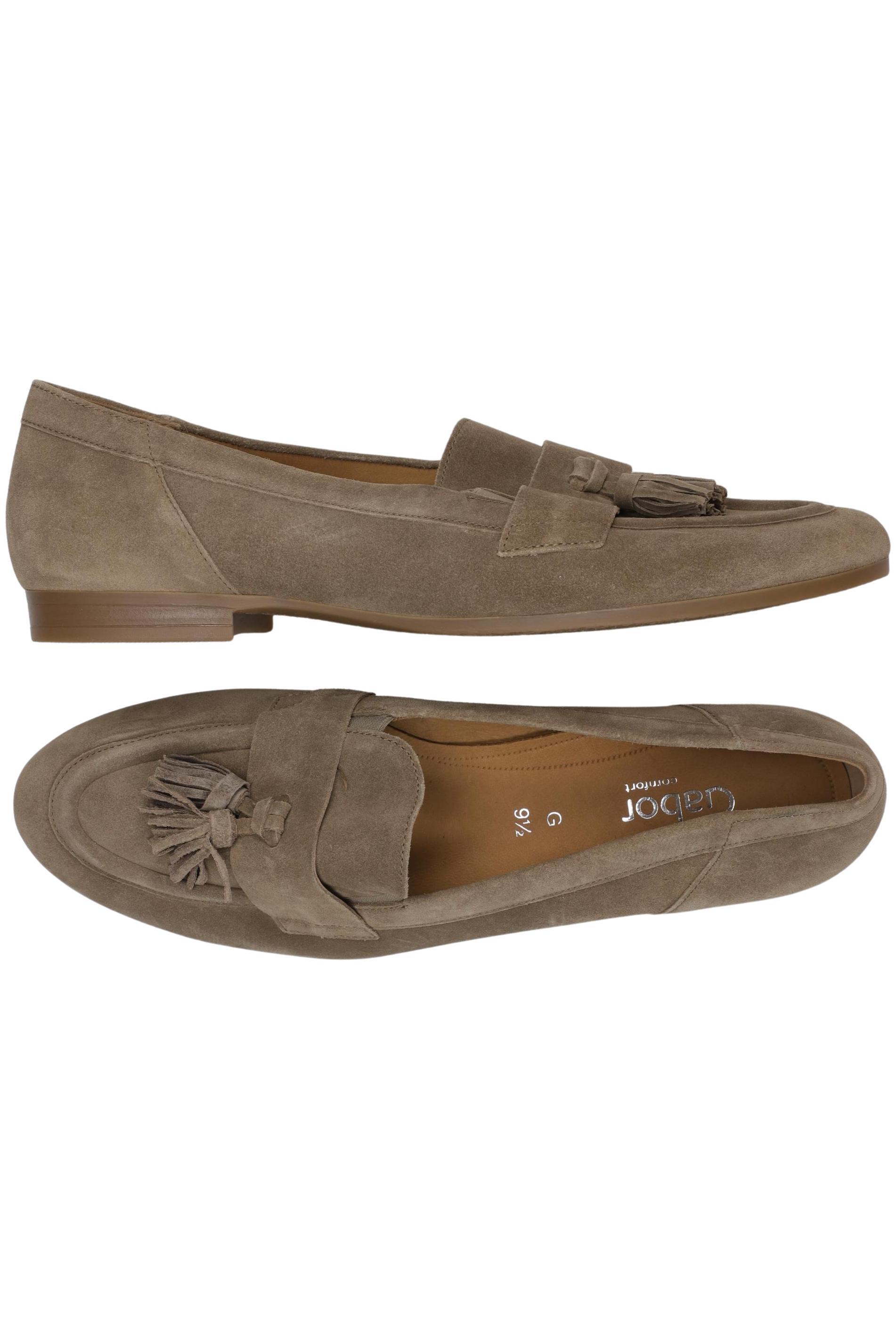 

Gabor Damen Halbschuh, beige, Gr. 9.5