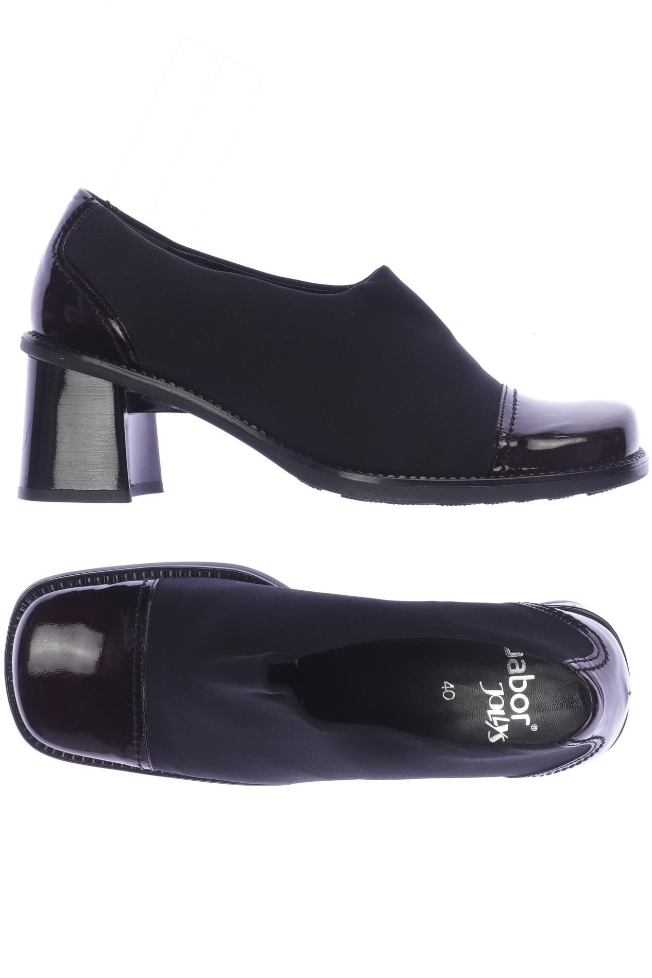 

Gabor Damen Halbschuh, schwarz, Gr. 40