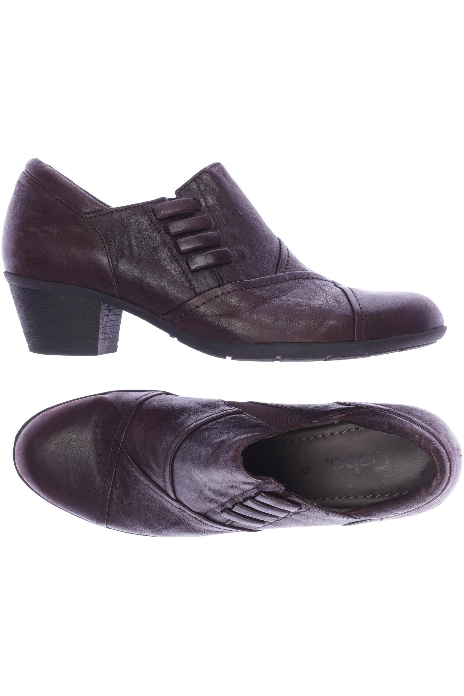 

Gabor Damen Halbschuh, bordeaux, Gr. 6