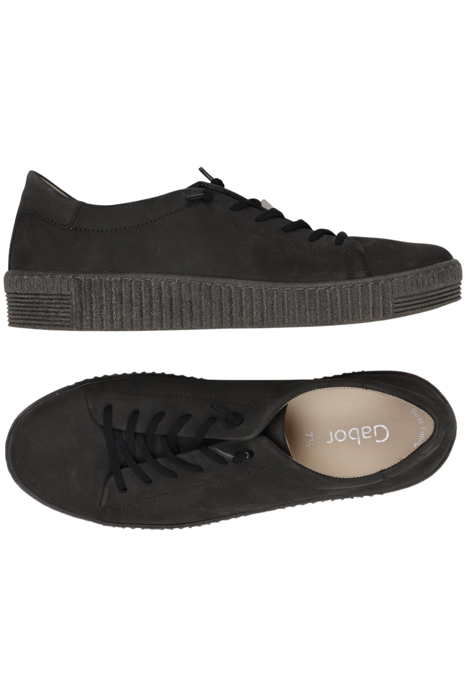 

Gabor Damen Halbschuh, schwarz, Gr. 7.5