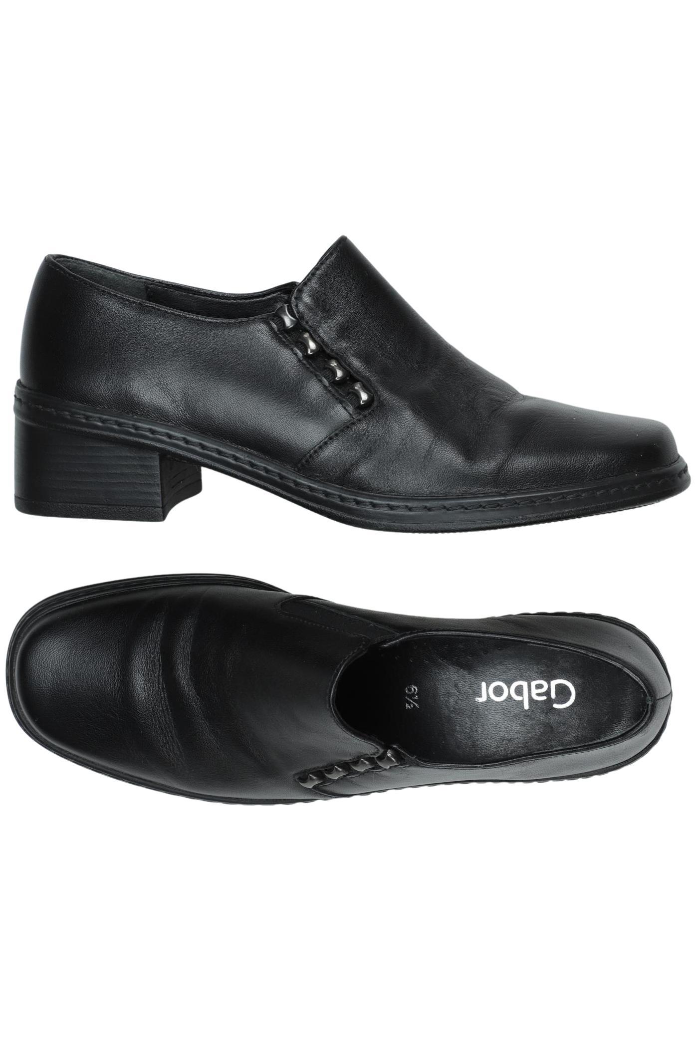 

Gabor Damen Halbschuh, schwarz, Gr. 6.5