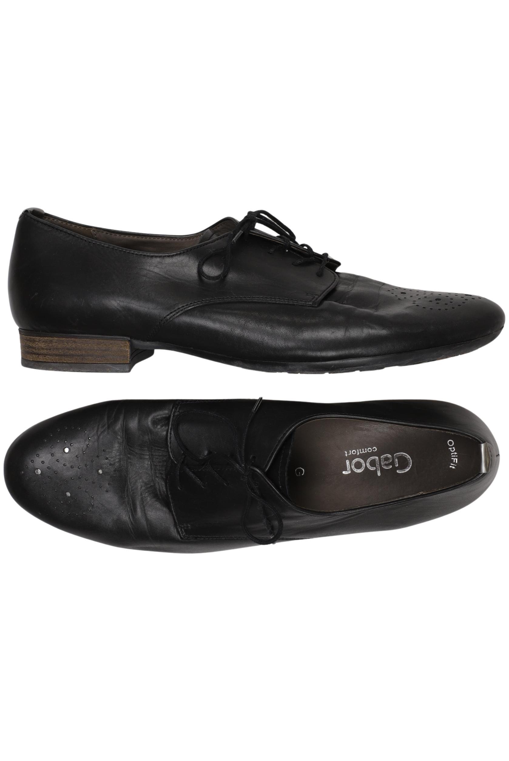 

Gabor Damen Halbschuh, schwarz, Gr. 8