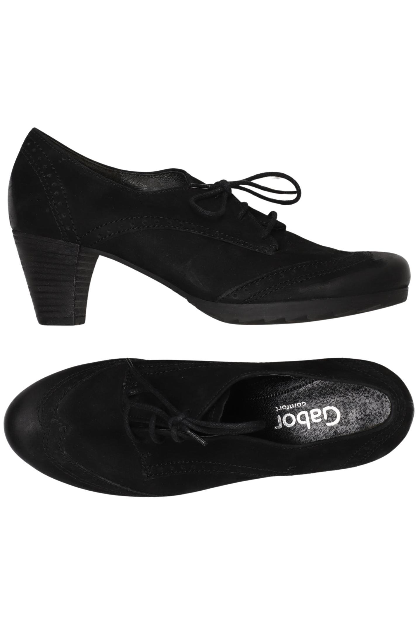 

Gabor Damen Halbschuh, schwarz, Gr. 4.5