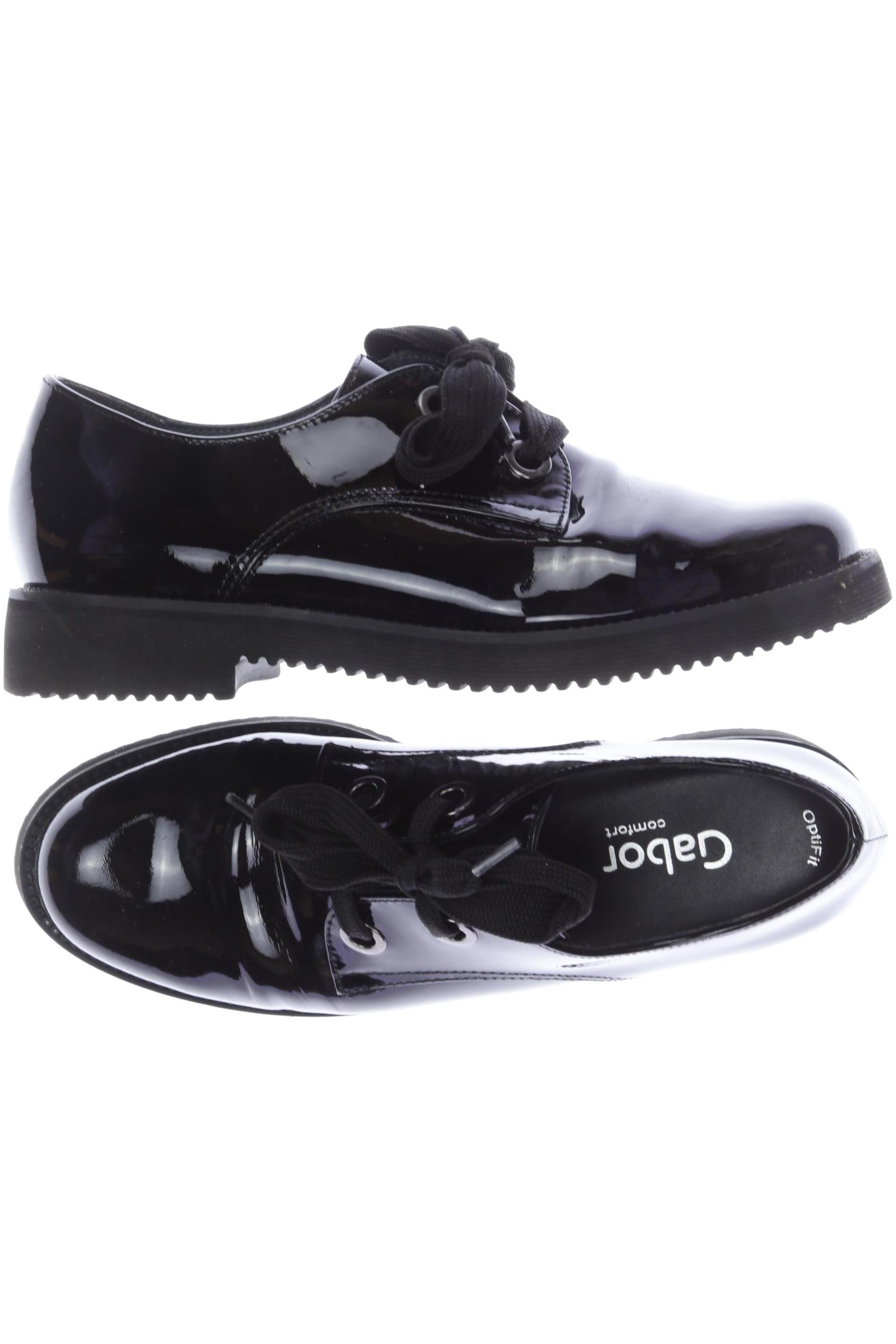 

Gabor Damen Halbschuh, schwarz, Gr. 4.5