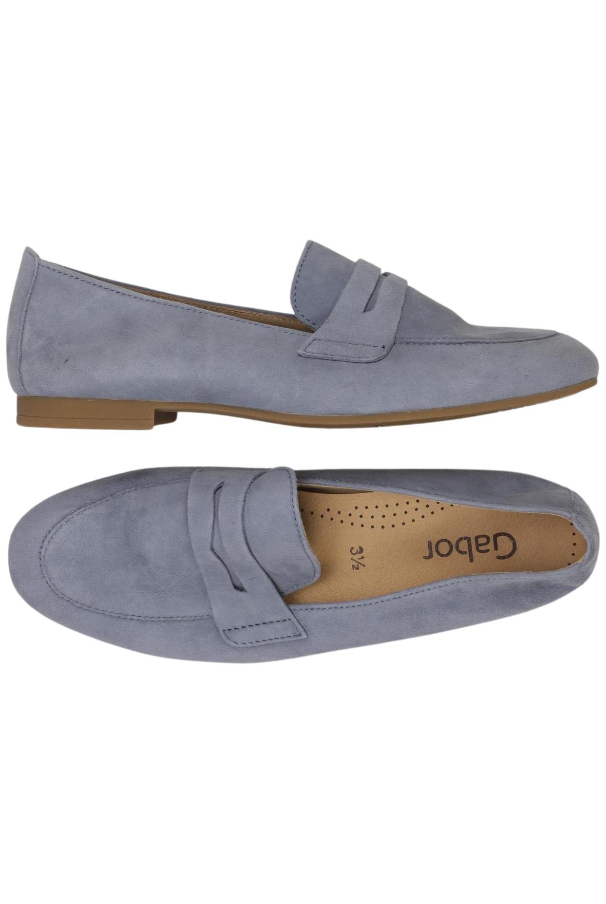 

Gabor Damen Halbschuh, hellblau, Gr. 3.5