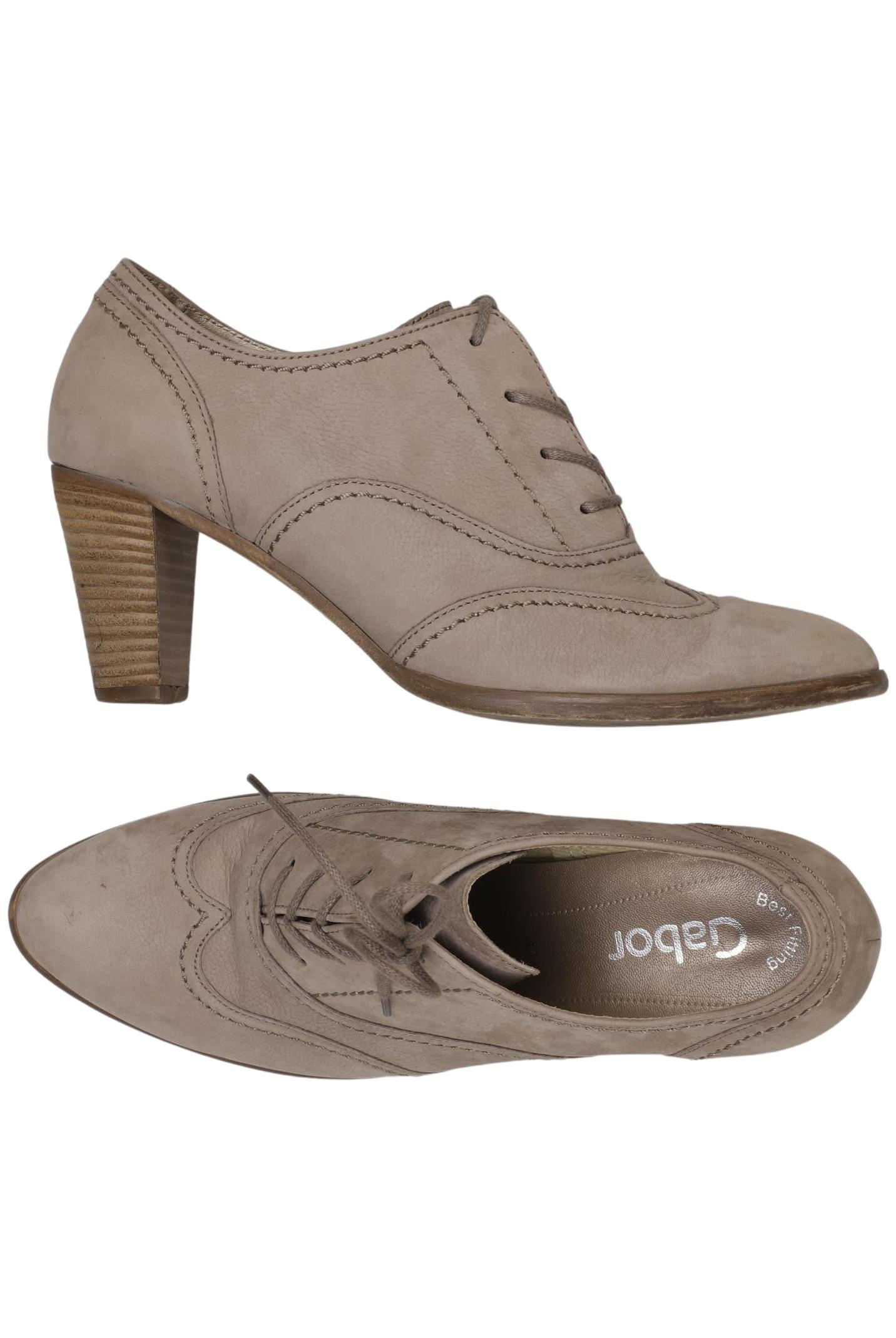 

Gabor Damen Halbschuh, beige, Gr. 4.5