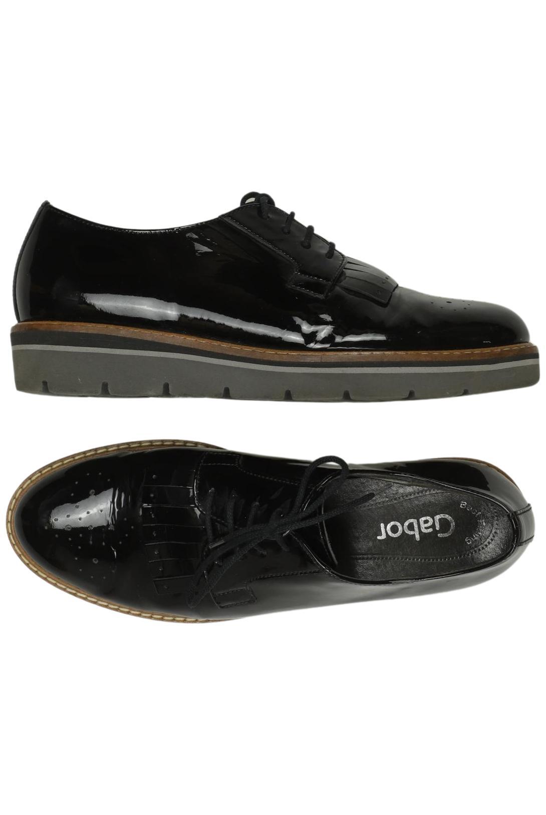 

Gabor Damen Halbschuh, schwarz, Gr. 5