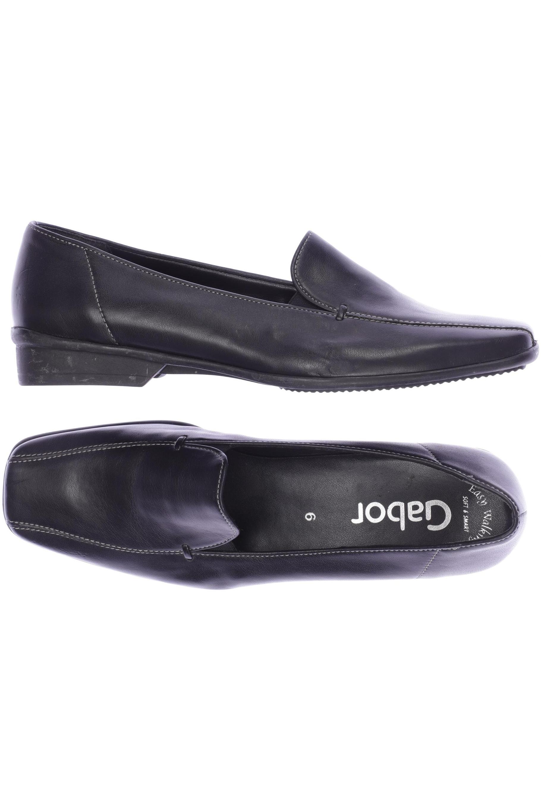 

Gabor Damen Halbschuh, schwarz, Gr. 6