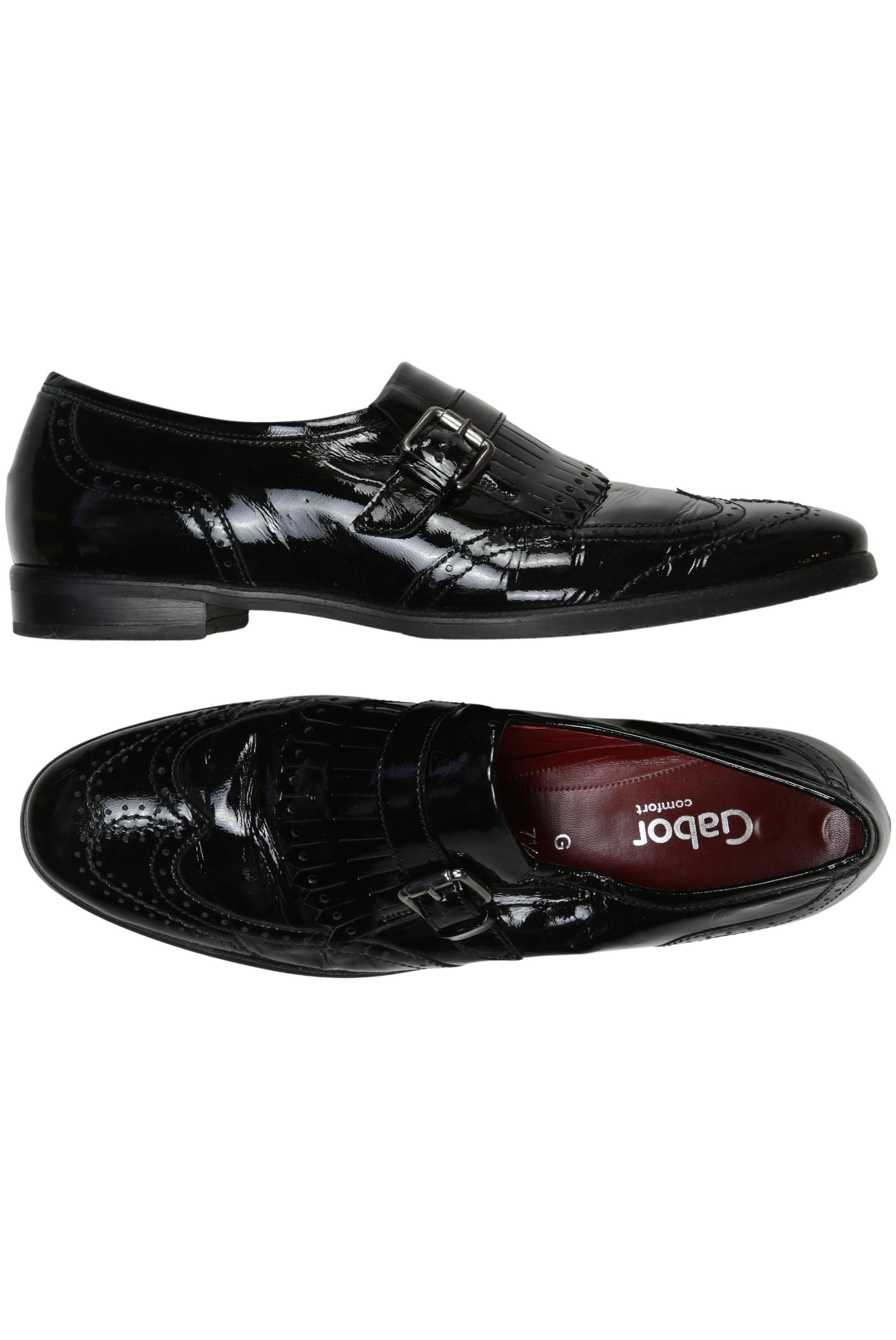 

Gabor Damen Halbschuh, schwarz, Gr. 7.5