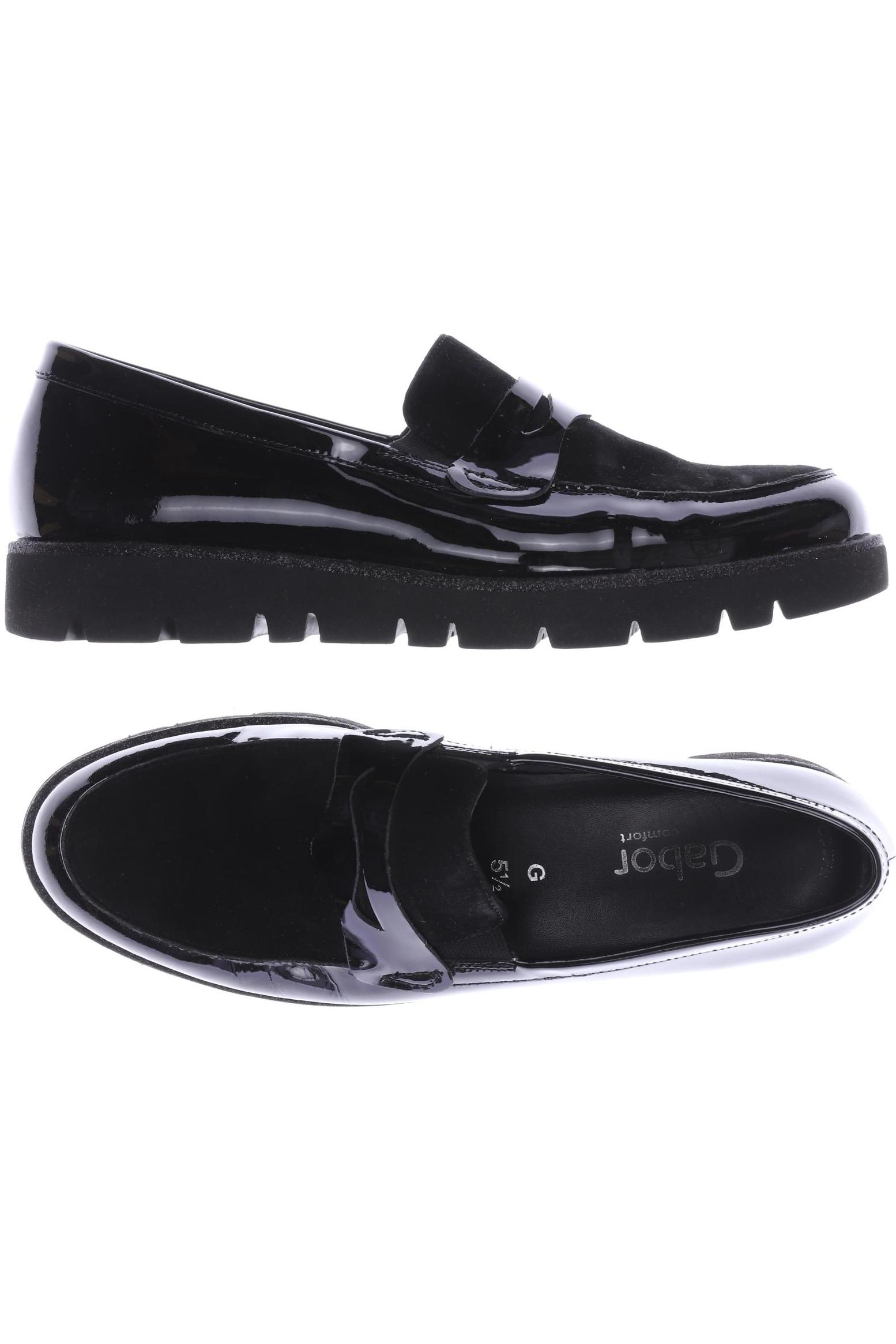 

Gabor Damen Halbschuh, schwarz, Gr. 5.5