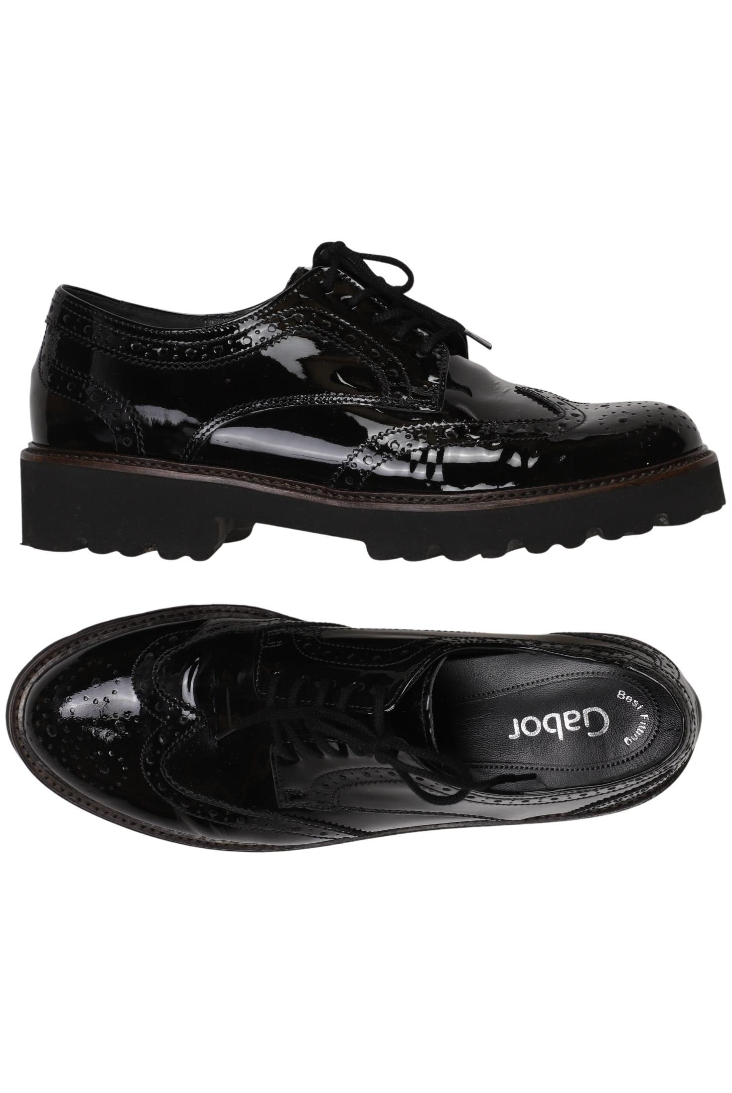 

Gabor Damen Halbschuh, schwarz, Gr. 5