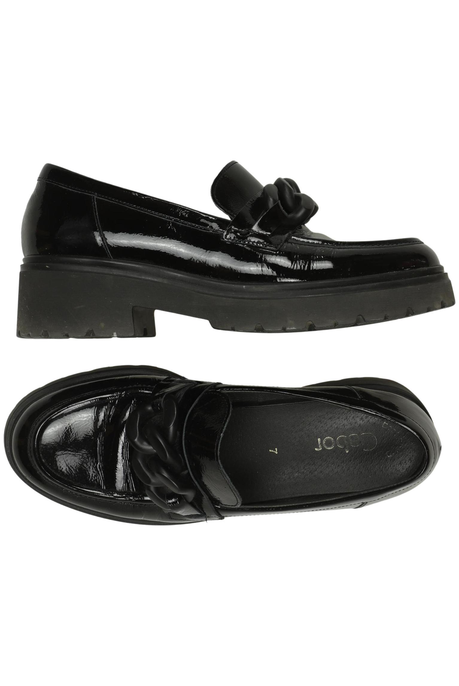 

Gabor Damen Halbschuh, schwarz, Gr. 7