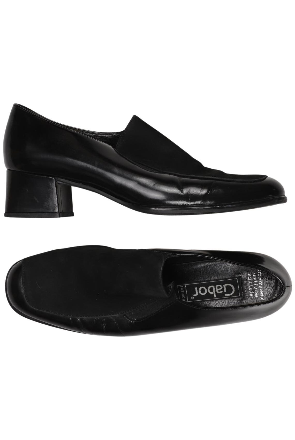 

Gabor Damen Halbschuh, schwarz, Gr. 7.5