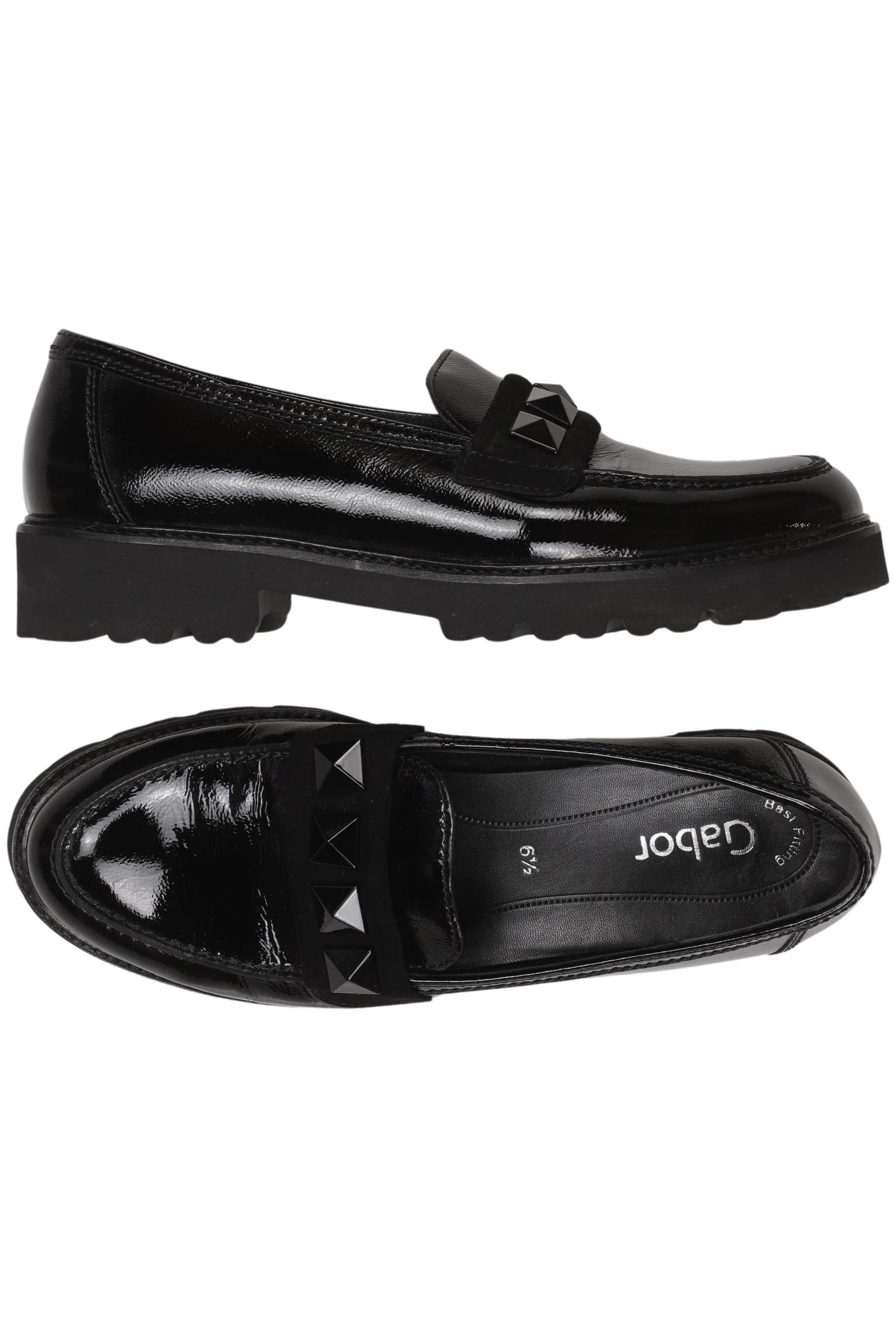 

Gabor Damen Halbschuh, schwarz, Gr. 6.5