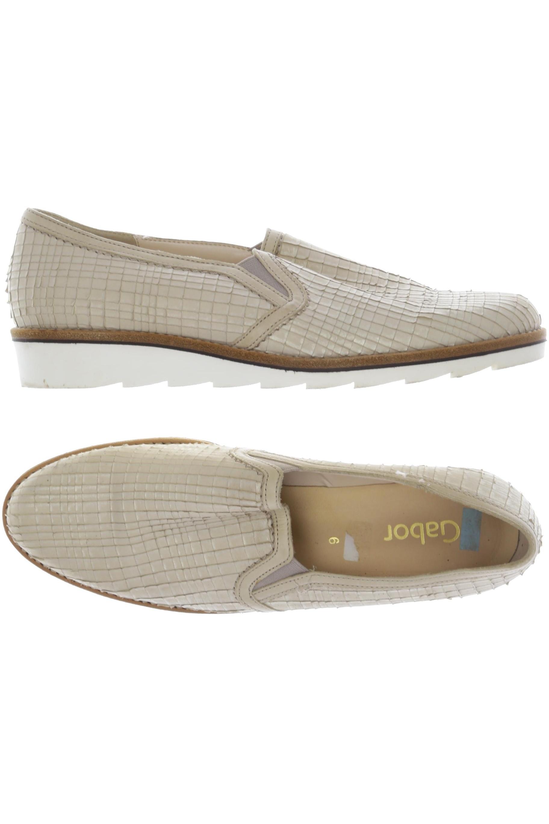 

Gabor Damen Halbschuh, beige, Gr. 6