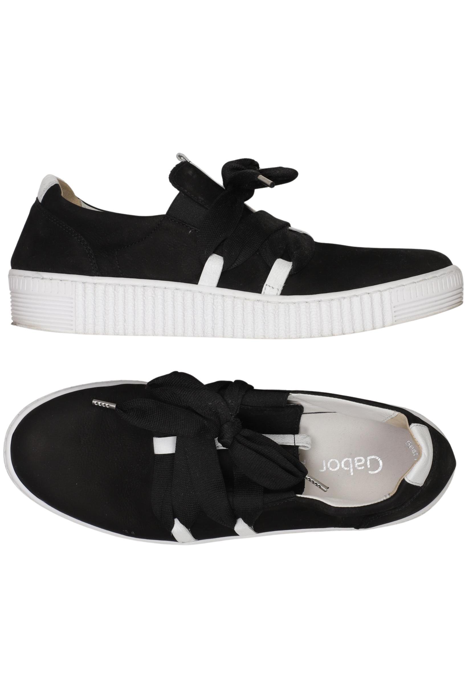 

Gabor Damen Halbschuh, schwarz, Gr. 7.5