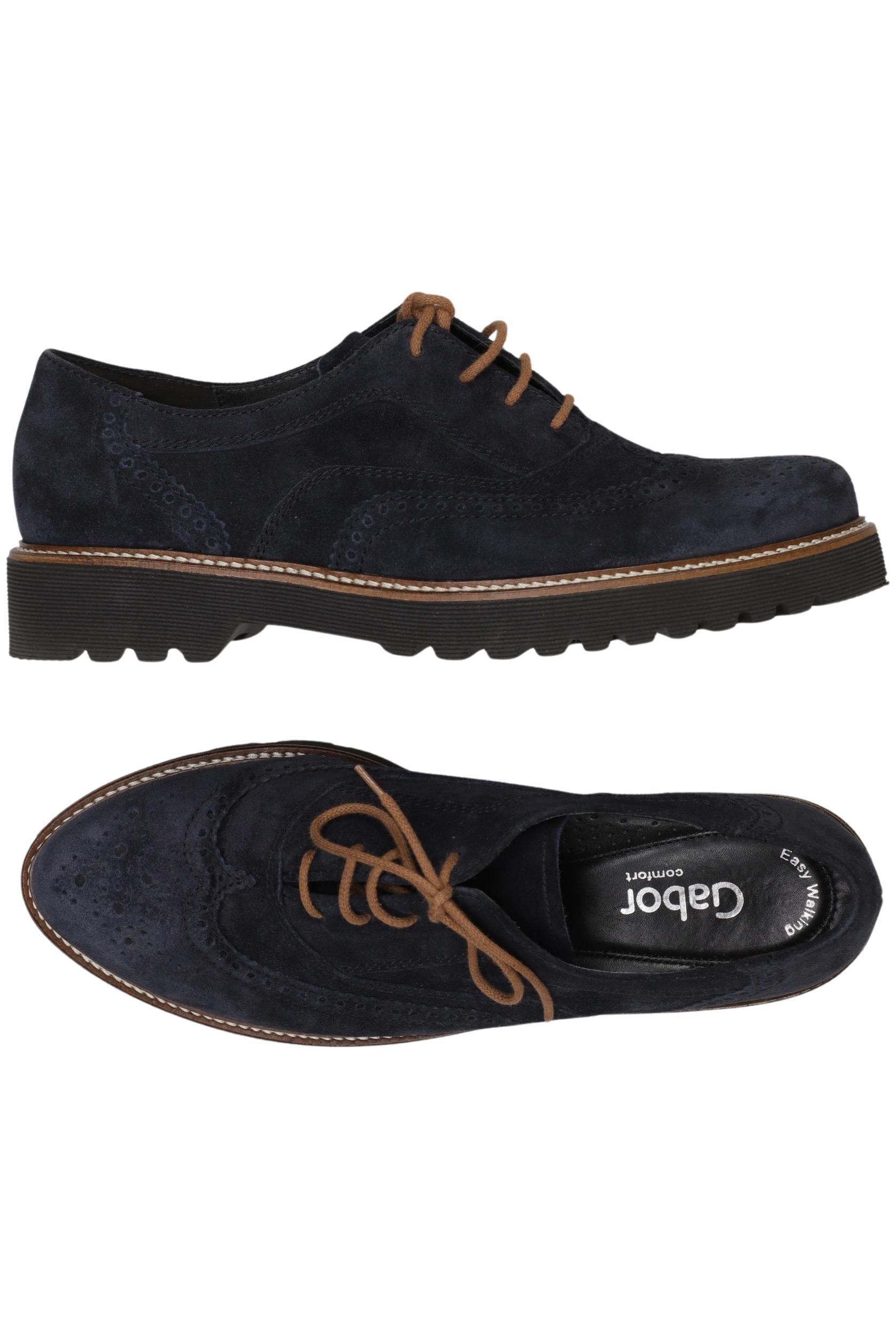 

Gabor Damen Halbschuh, marineblau, Gr. 6