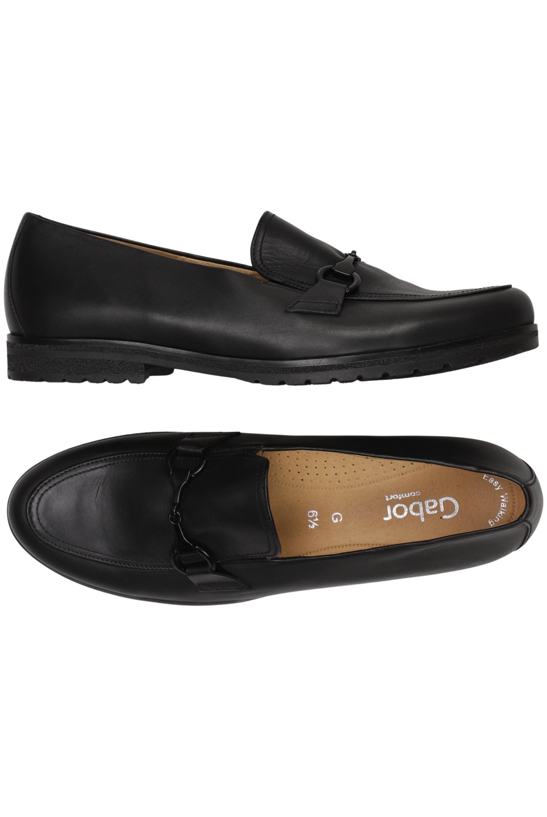 

Gabor Damen Halbschuh, schwarz, Gr. 6.5