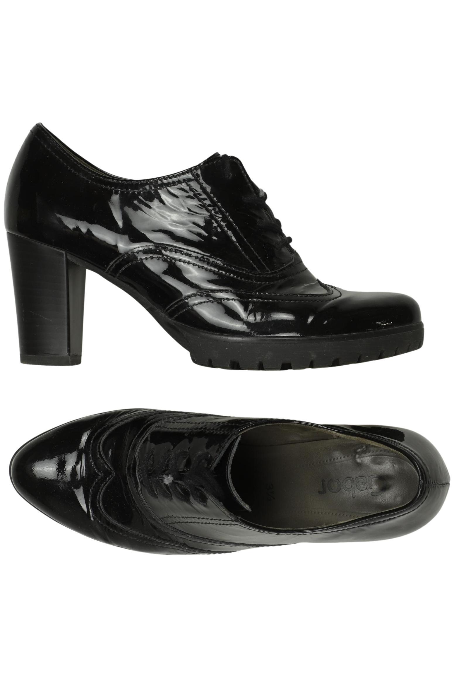 

Gabor Damen Halbschuh, schwarz, Gr. 3.5